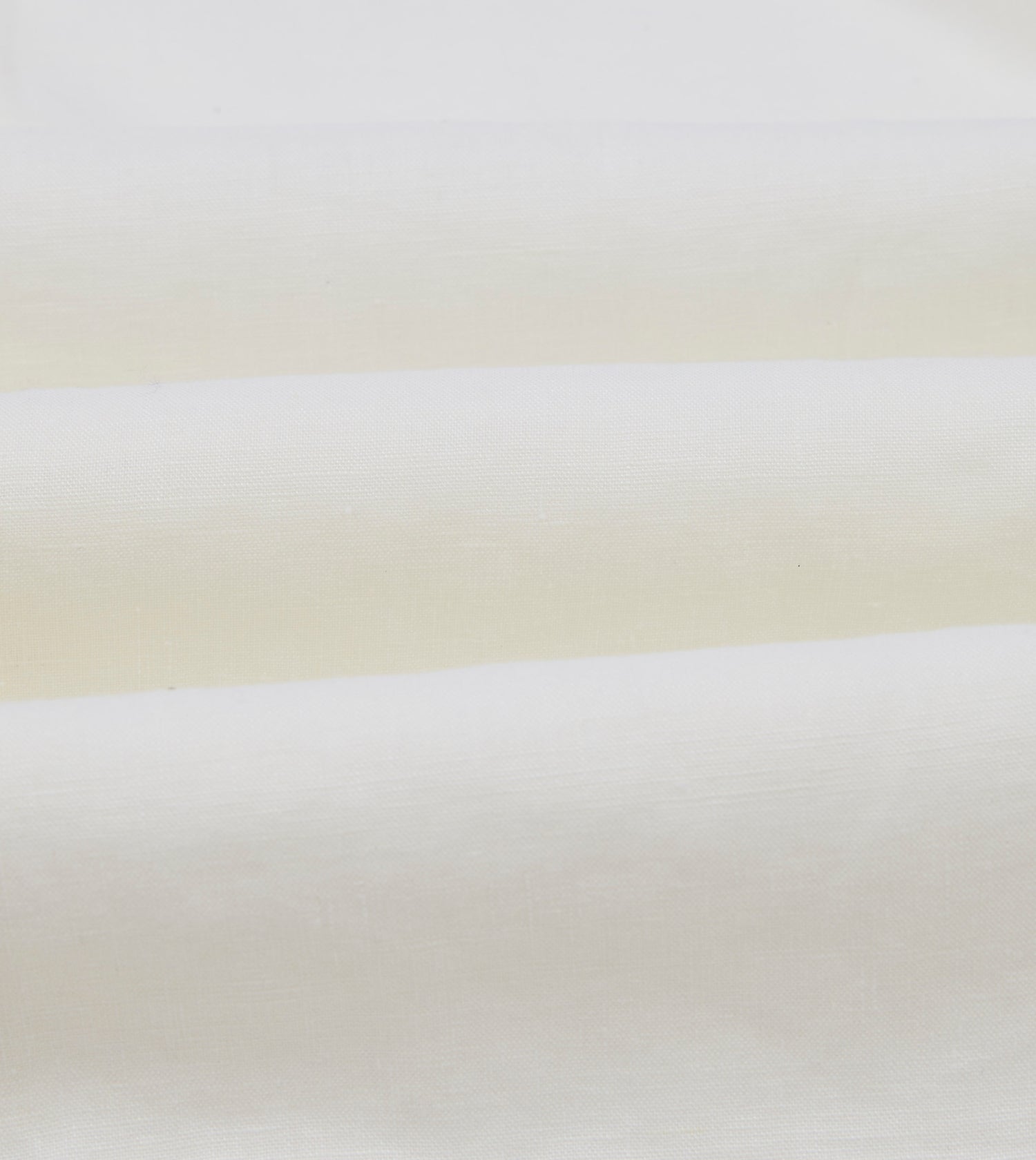 White Linen Button-Down Collar Shirt