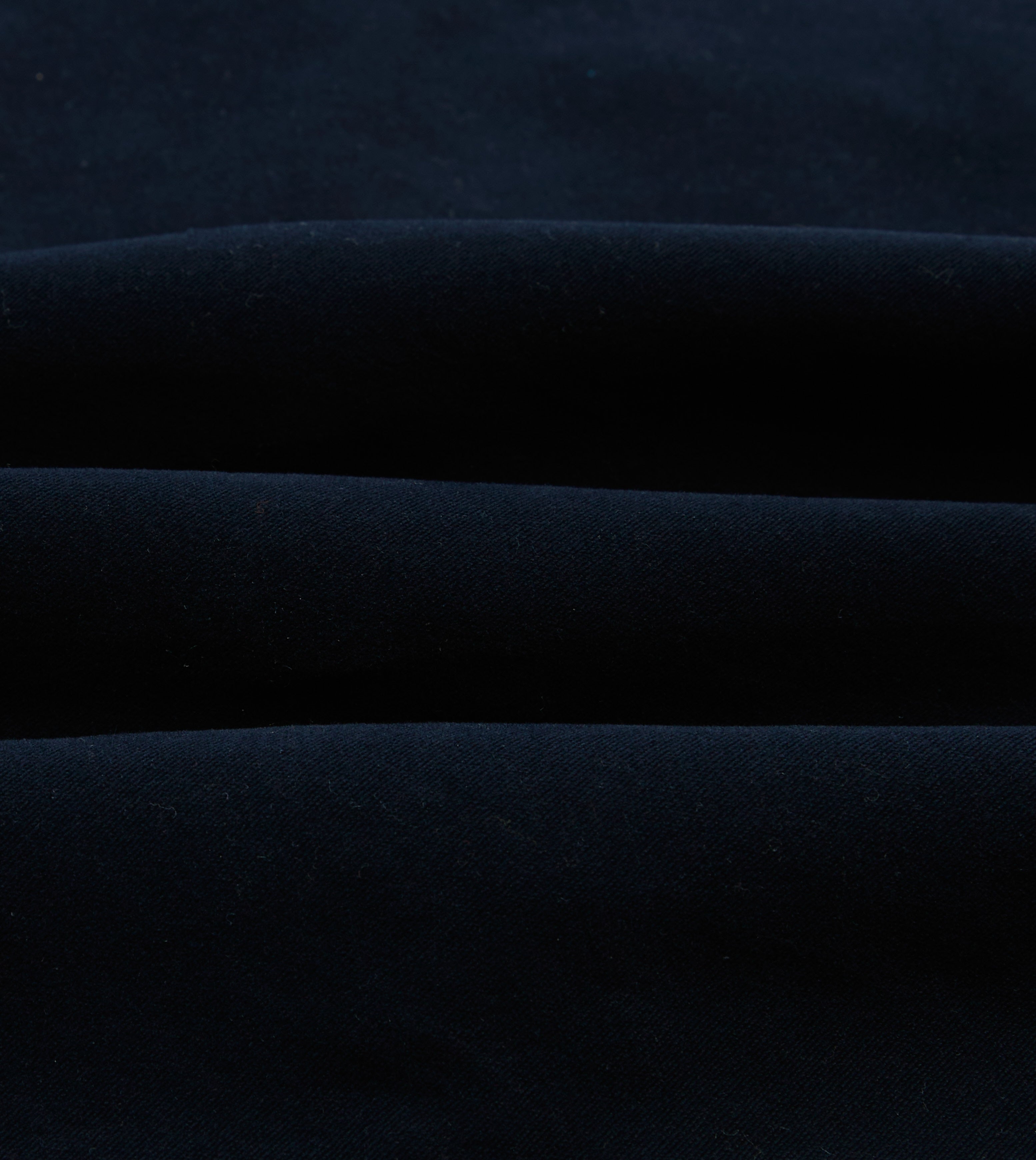 Navy Moleskin Two-Pocket Western Shirt