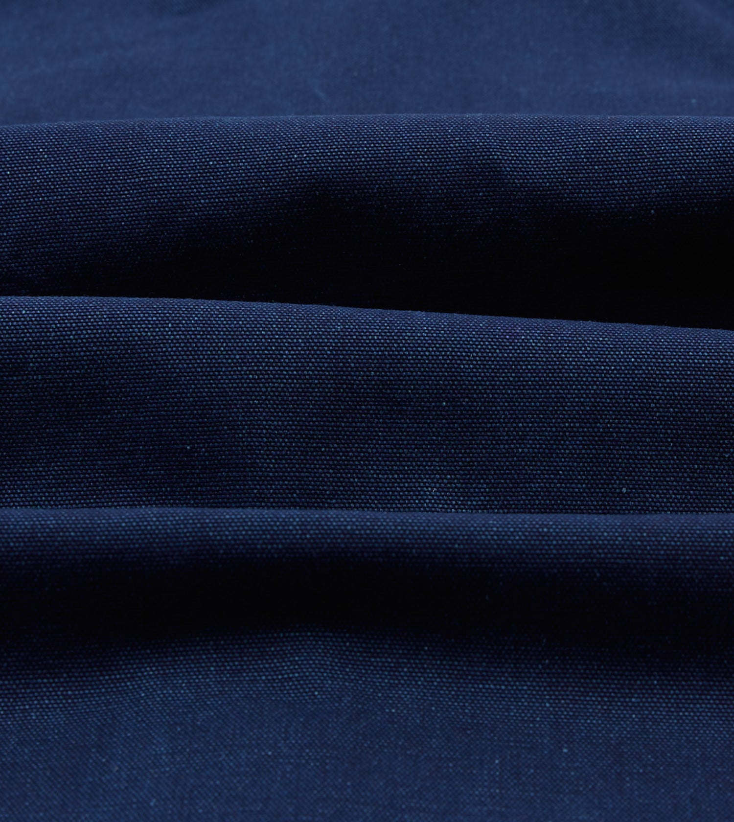 Indigo Canvas Two-Pocket Western Shirt