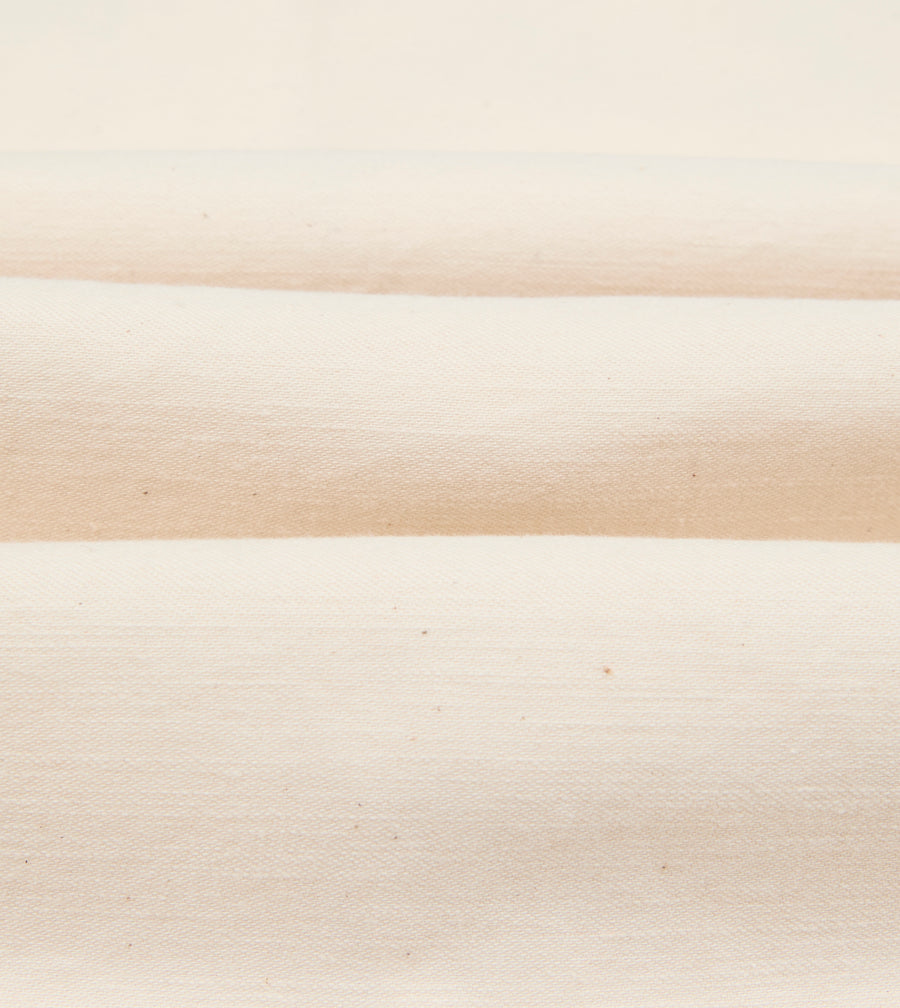BEAMS F & Drake's Ecru Twill Two-Pocket Western Shirt