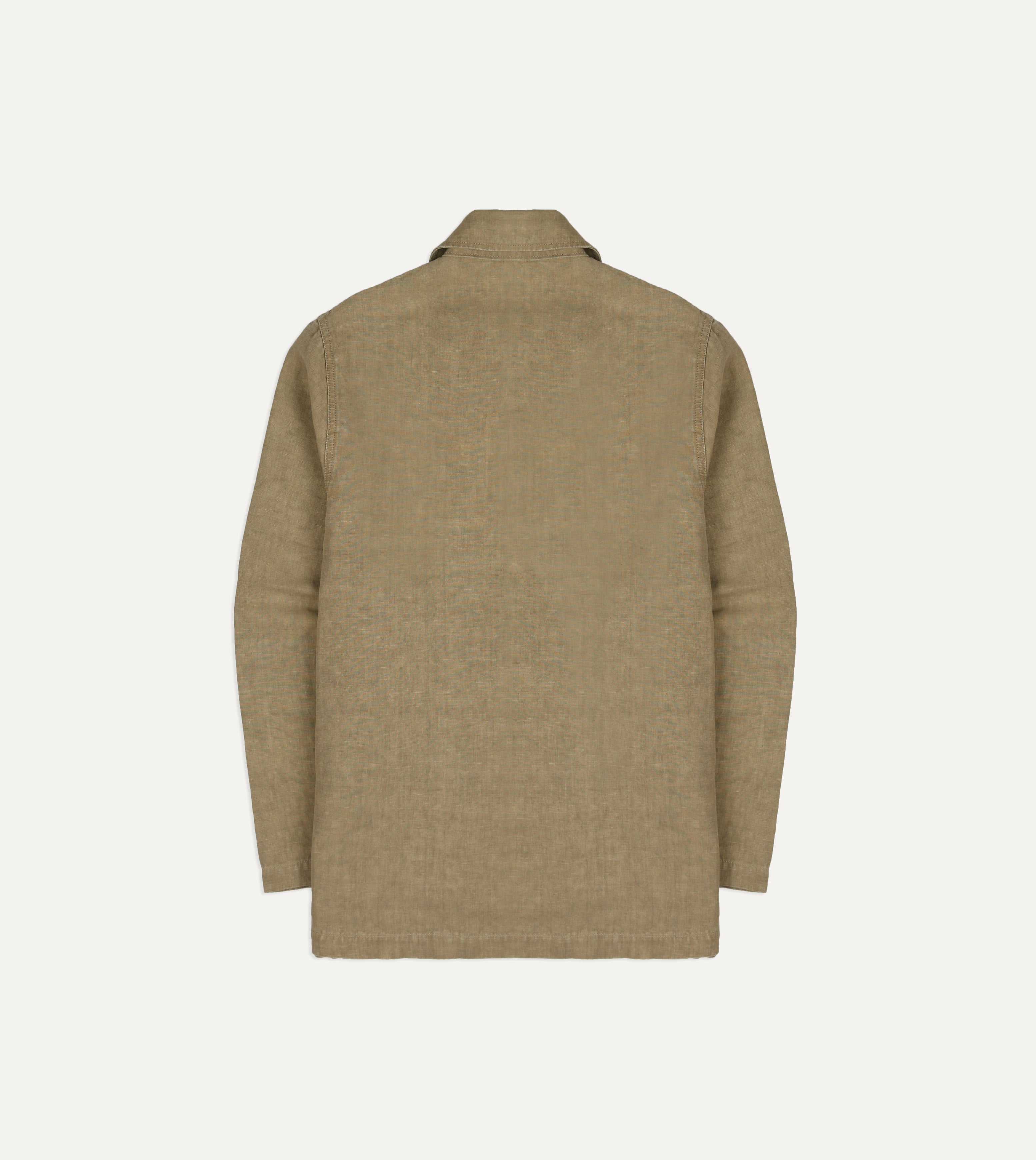 Sand Linen Smock – Drakes US
