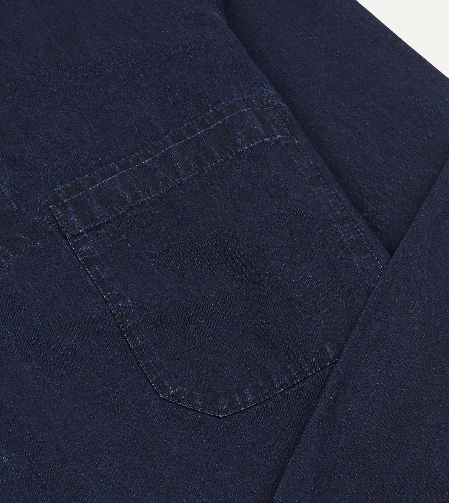 Indigo Cotton Smock