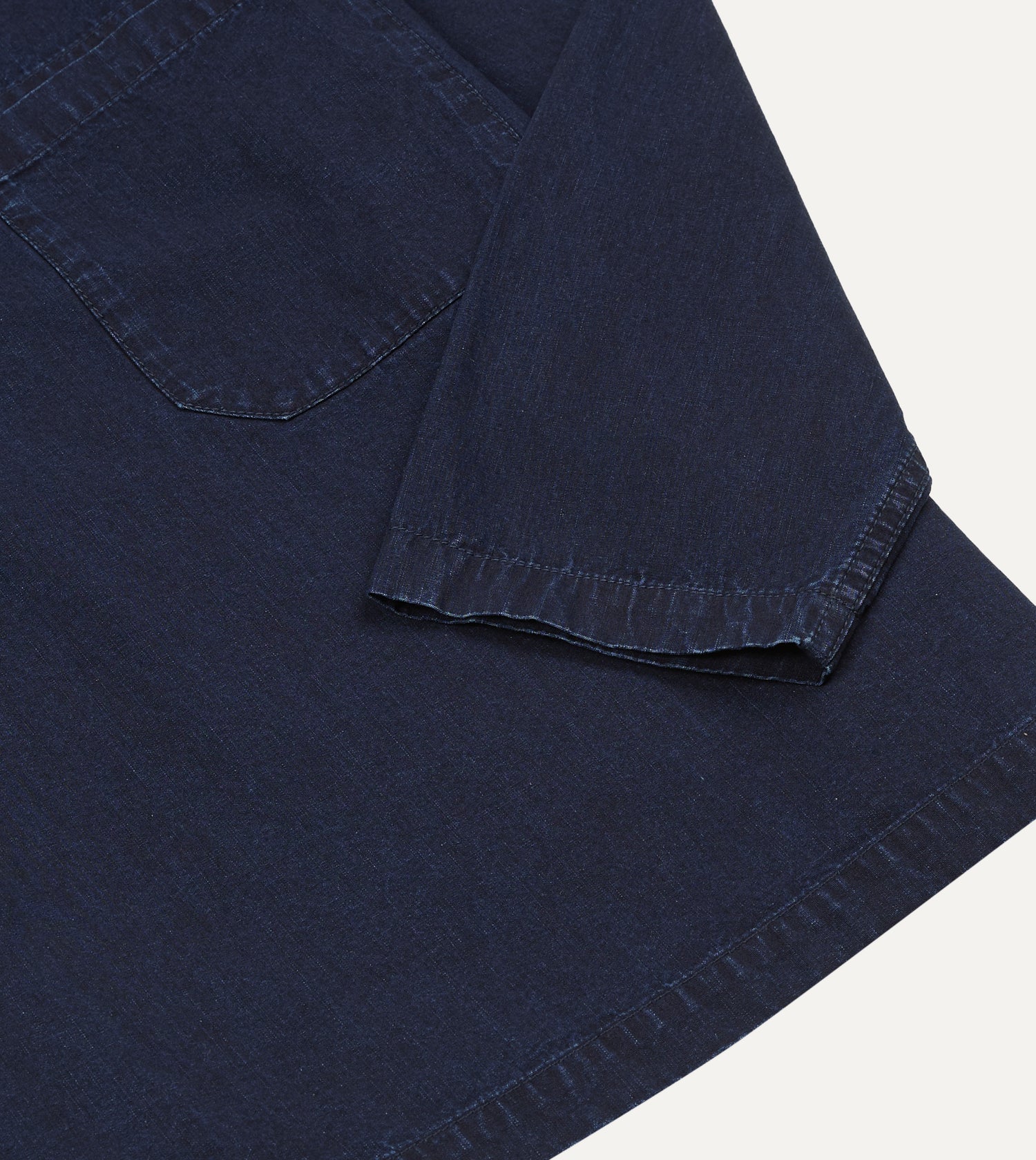 Indigo Cotton Smock