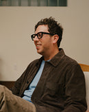 Light Indigo Cotton Crew Neck Hiking T-Shirt