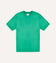 Washed Green Cotton Crew Neck Hiking T-Shirt