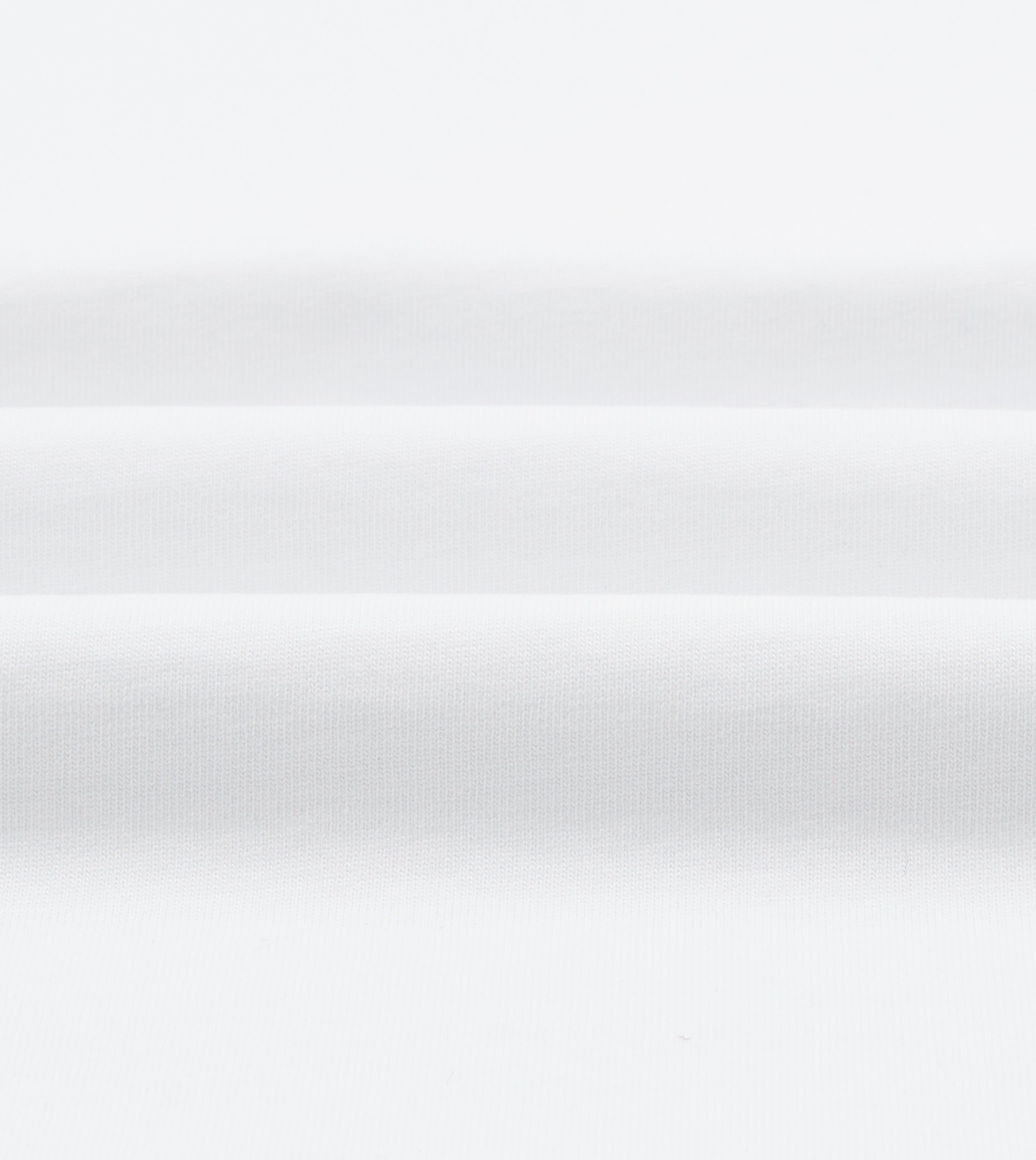 White and Red Tipped Ringer T-Shirt