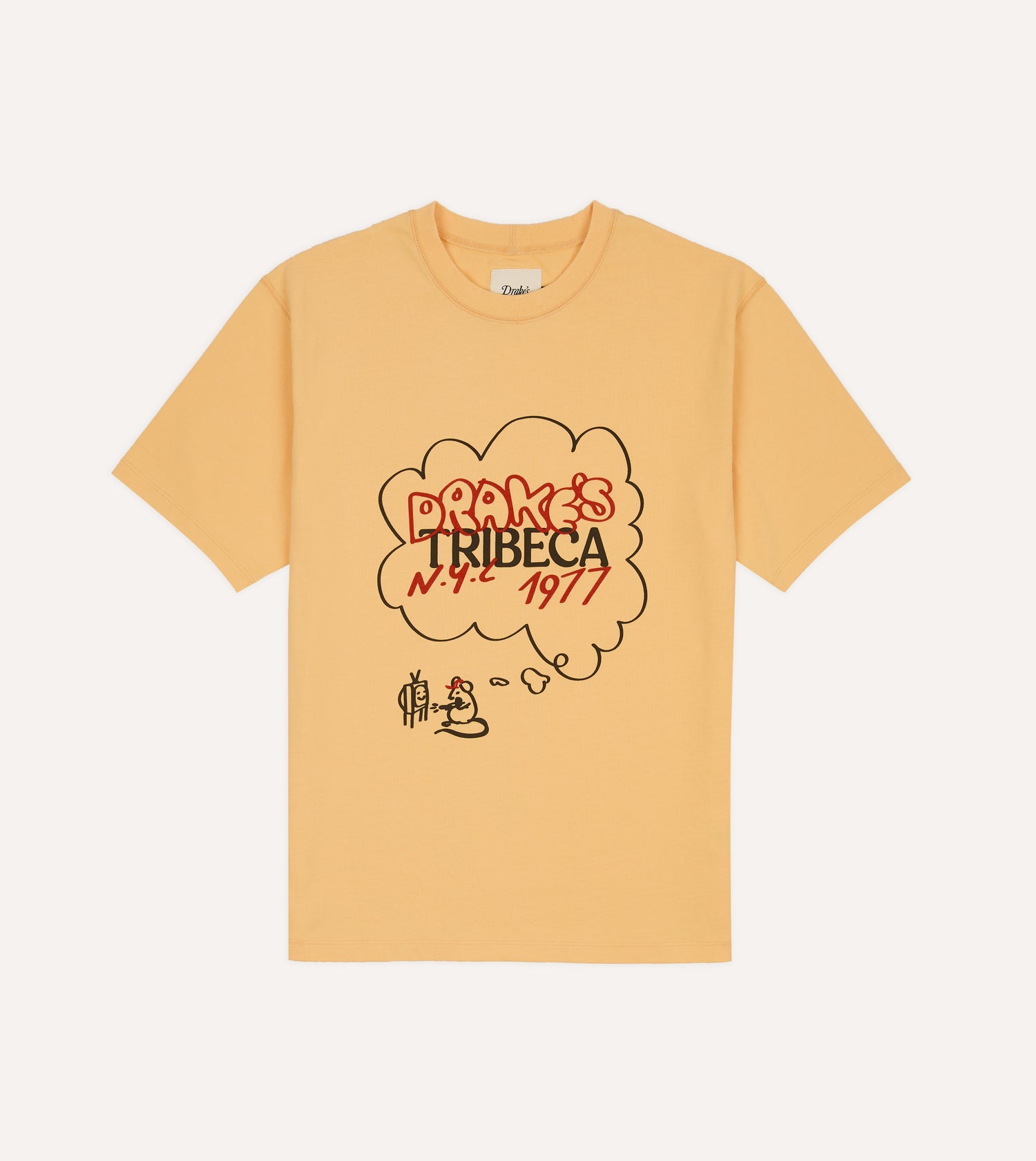 Yellow ‘Tribeca’ Print Short-Sleeve Hiking T-Shirt
