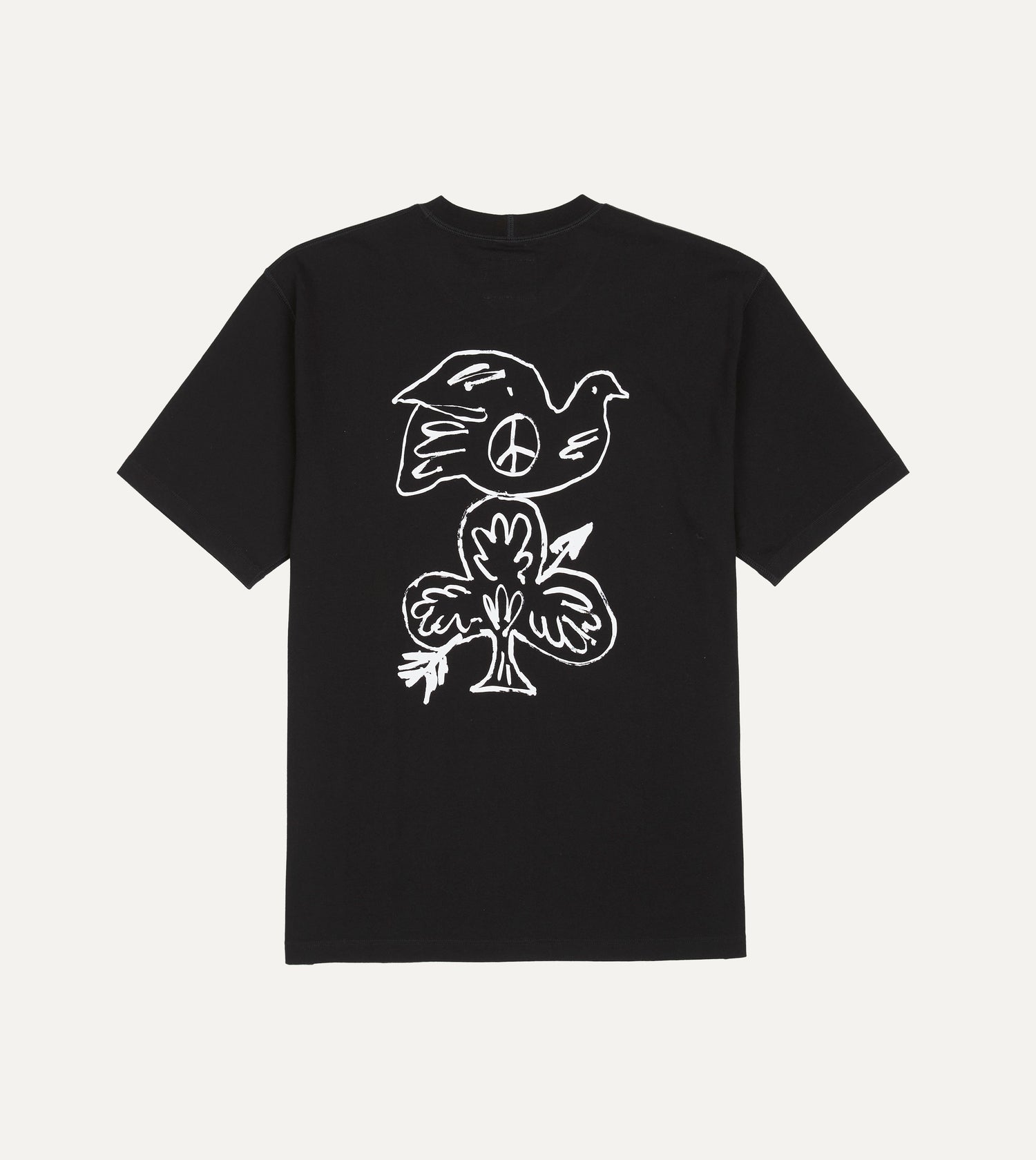 Drake's by A. Levine Doodle Print Short-Sleeve Hiking T-Shirt