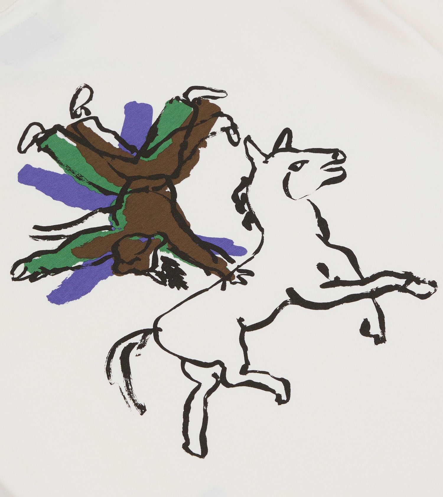 Drake's by A. Levine Vaulting Print Short-Sleeve Hiking T-Shirt