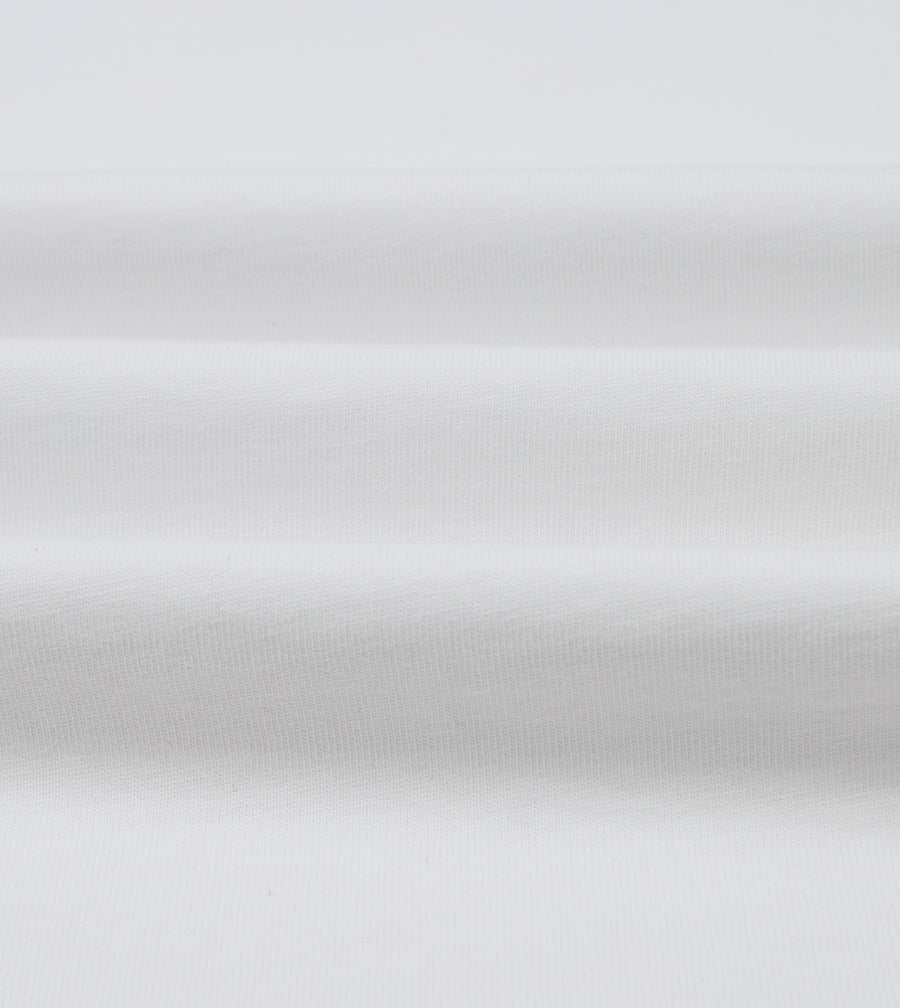 White Printed Stripe Hiking T-Shirt