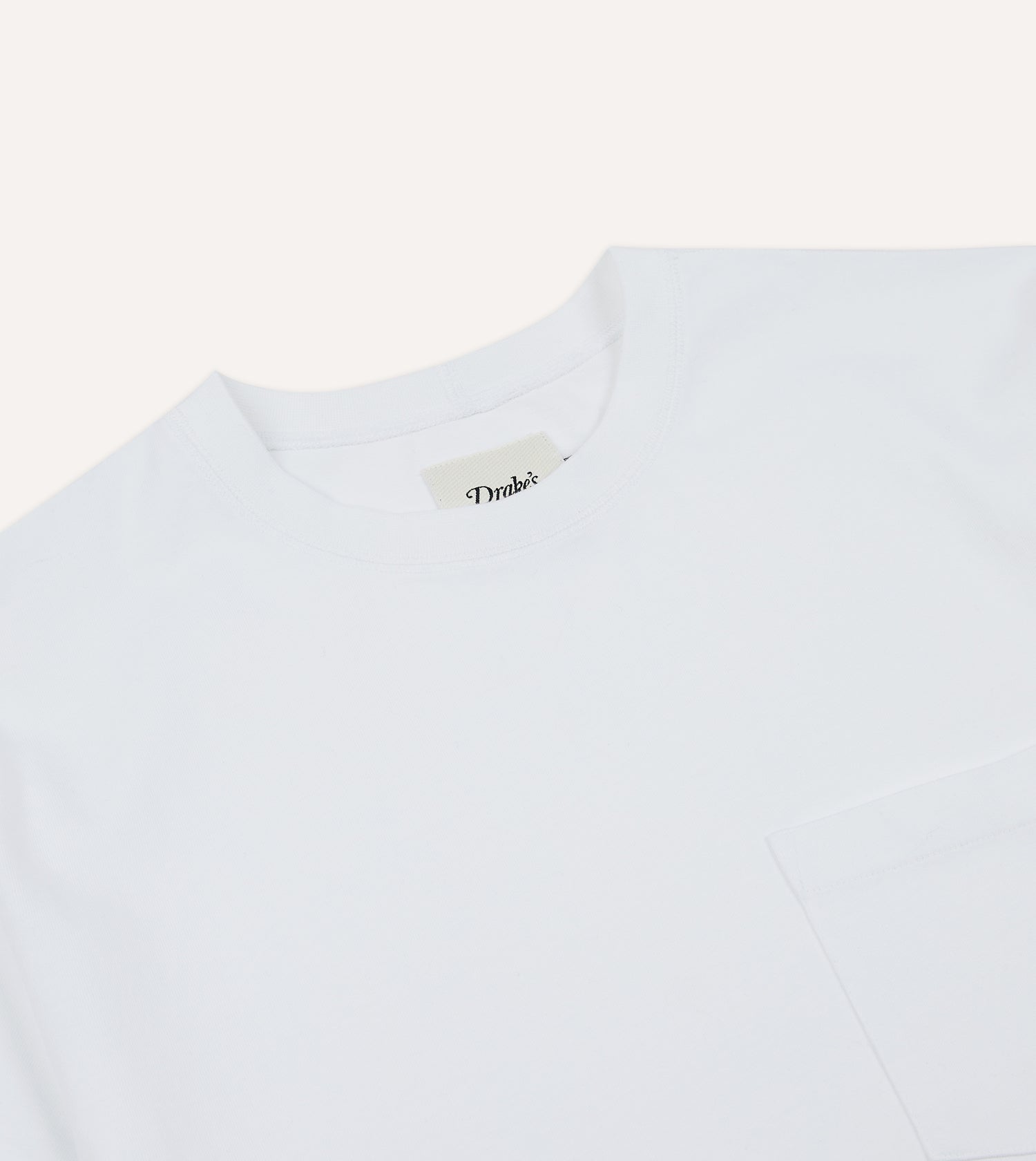 White Printed Stripe Hiking T-Shirt