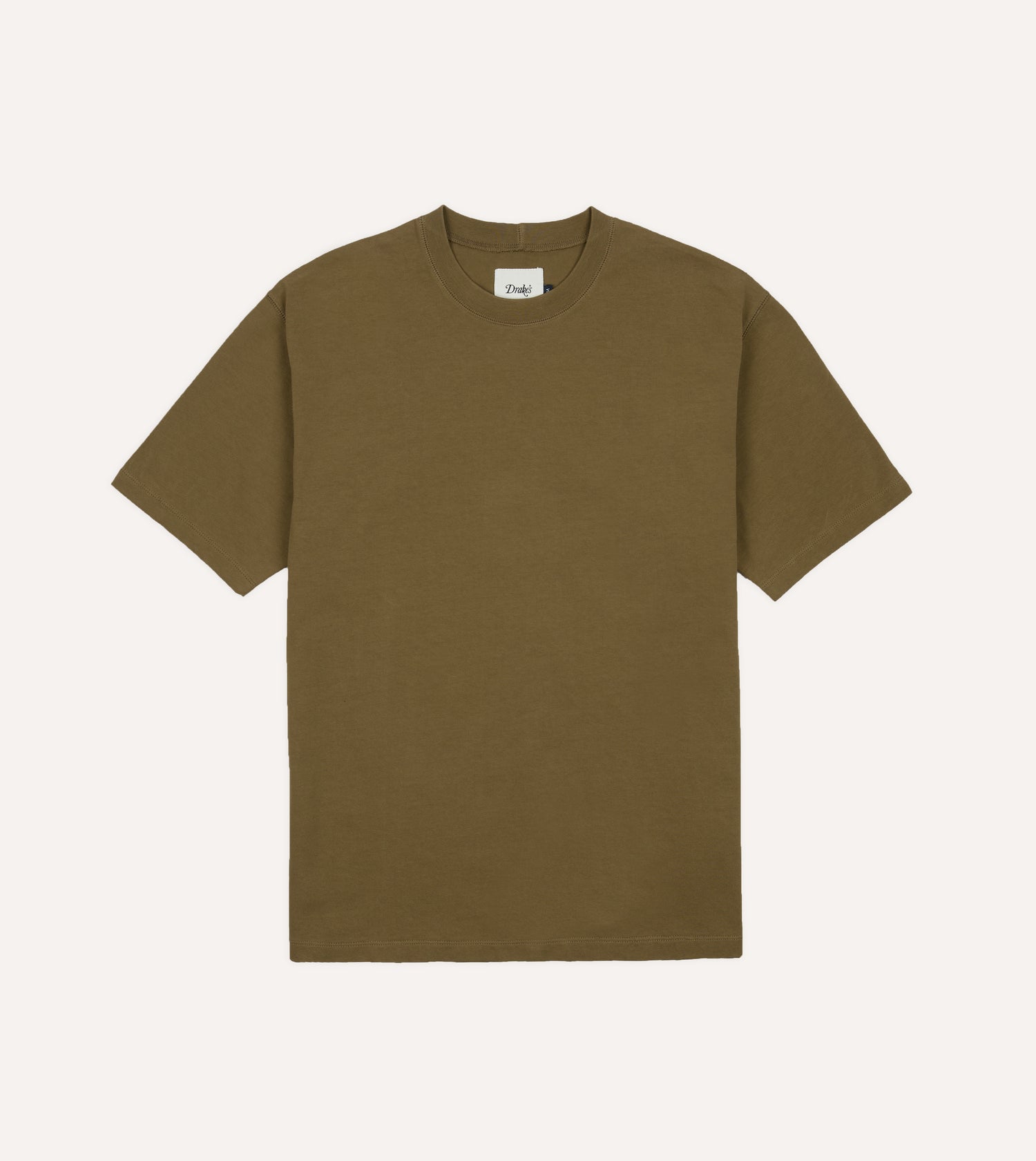 Olive 'Tea Time' Short-Sleeve Hiking T-Shirt