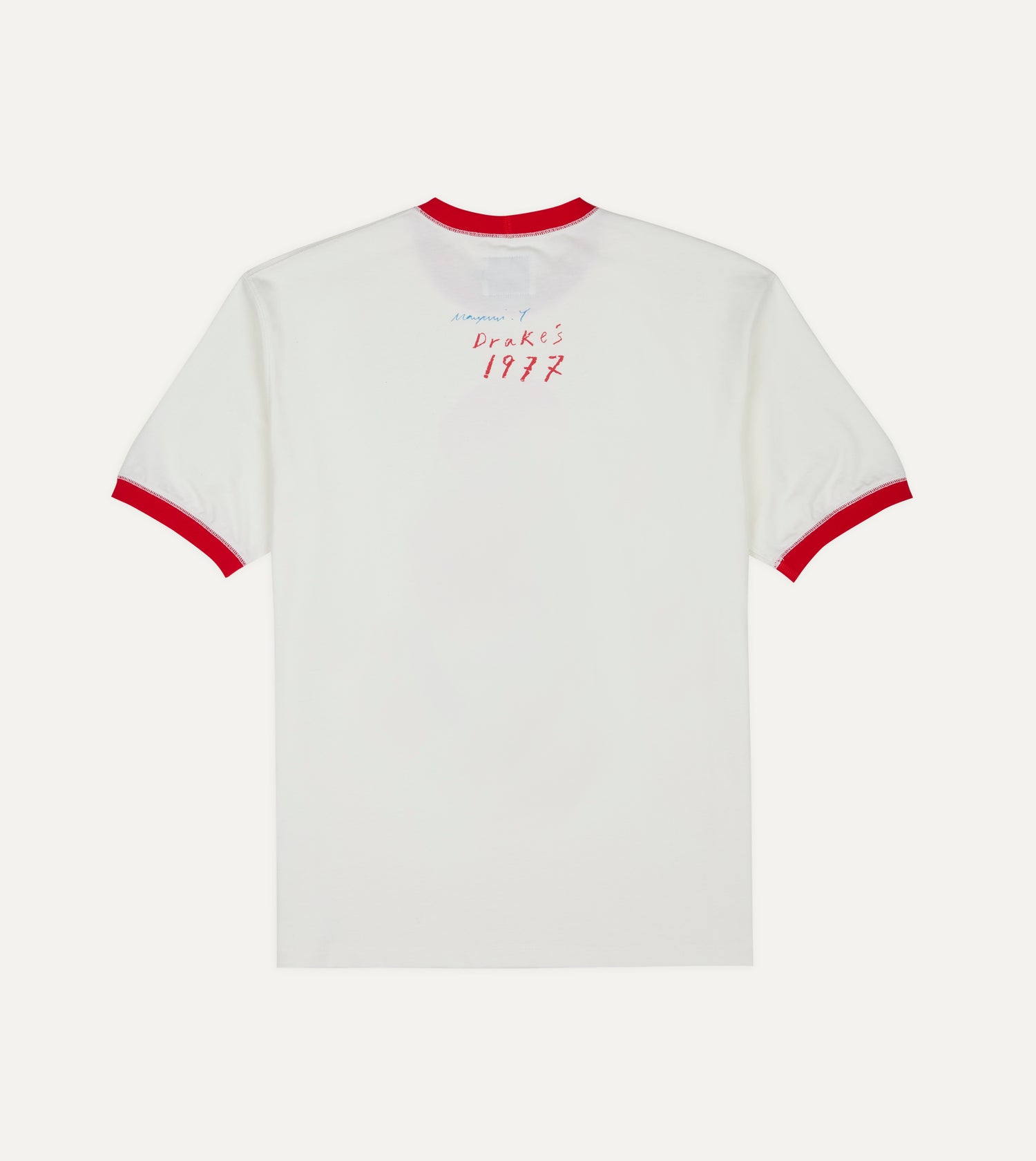 Mayumi Y. for Drake’s Print Ringer T-Shirt