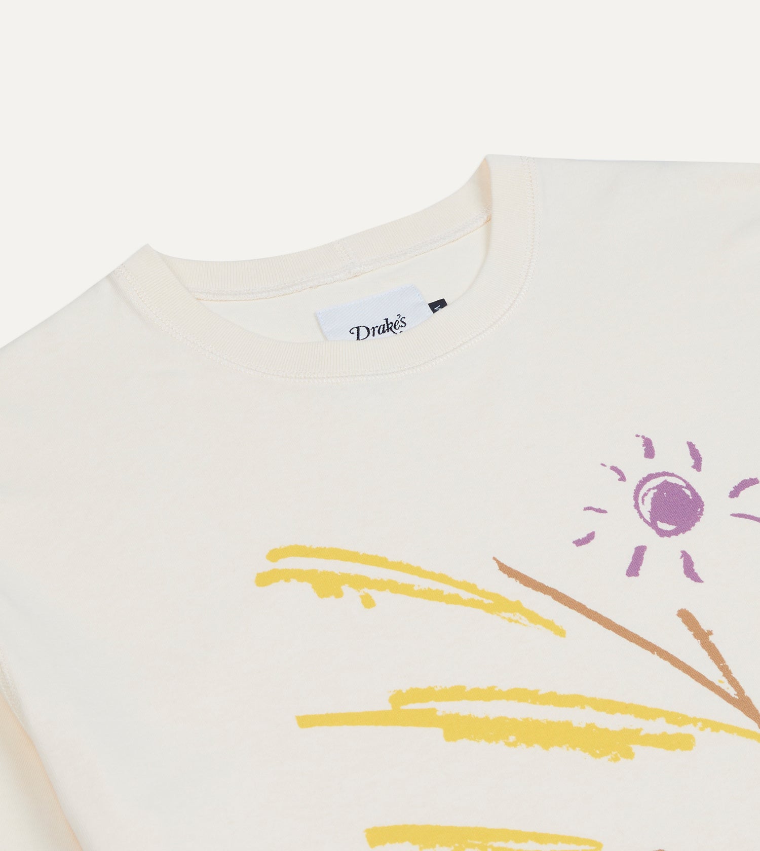 Antique White 'Sun Sail' Print Short-Sleeve Hiking T-Shirt