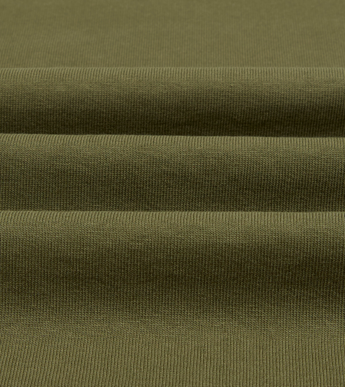 Olive Cotton Crew Neck Hiking T-Shirt
