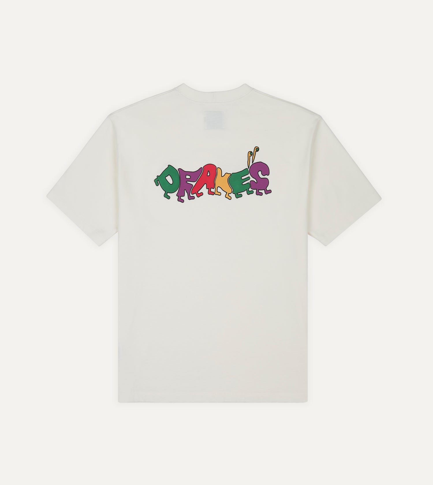 Antique White 'Caterpillar' Print Short-Sleeve Hiking T-Shirt