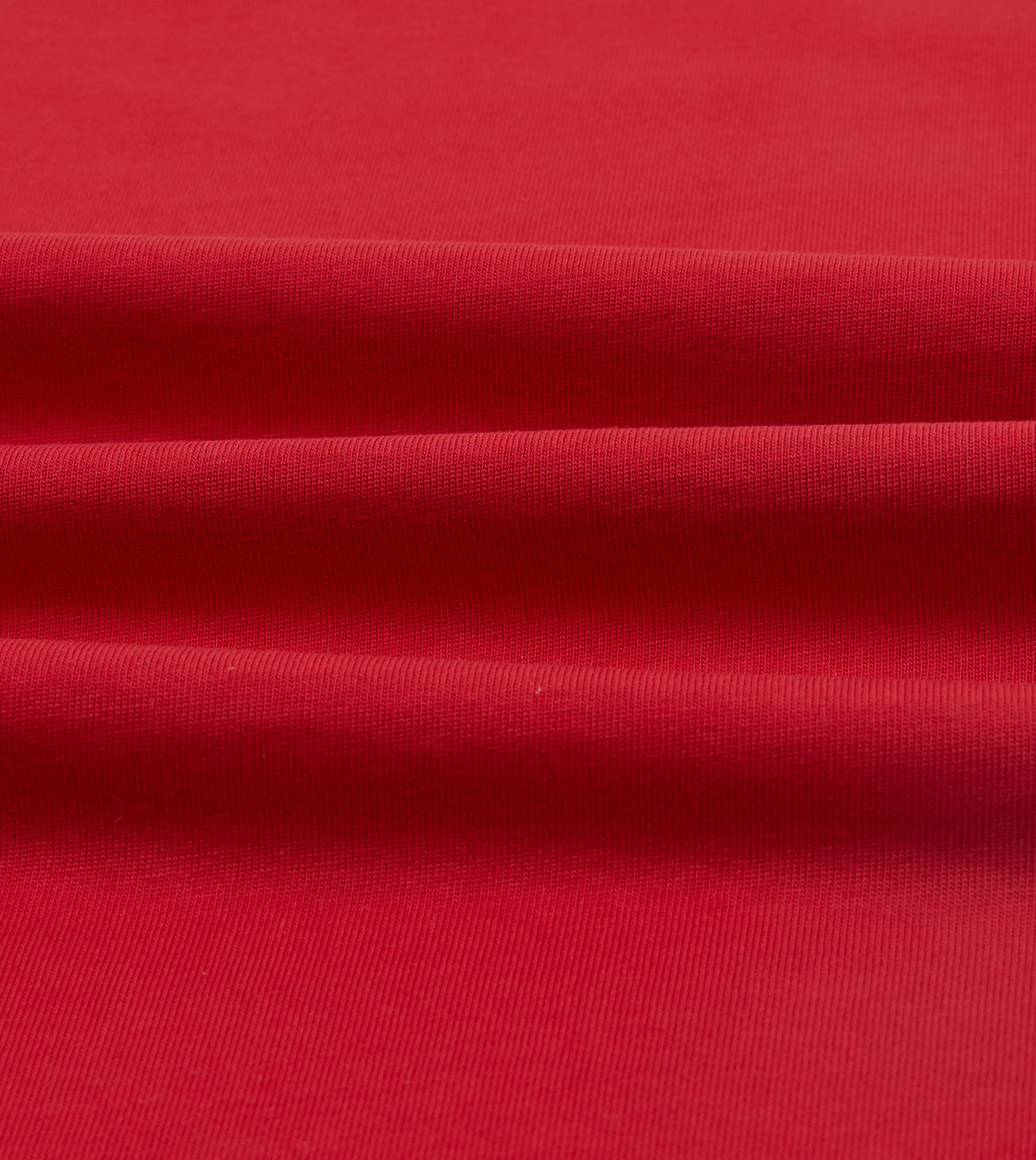 Red and Ecru Long Sleeve Raglan T-Shirt