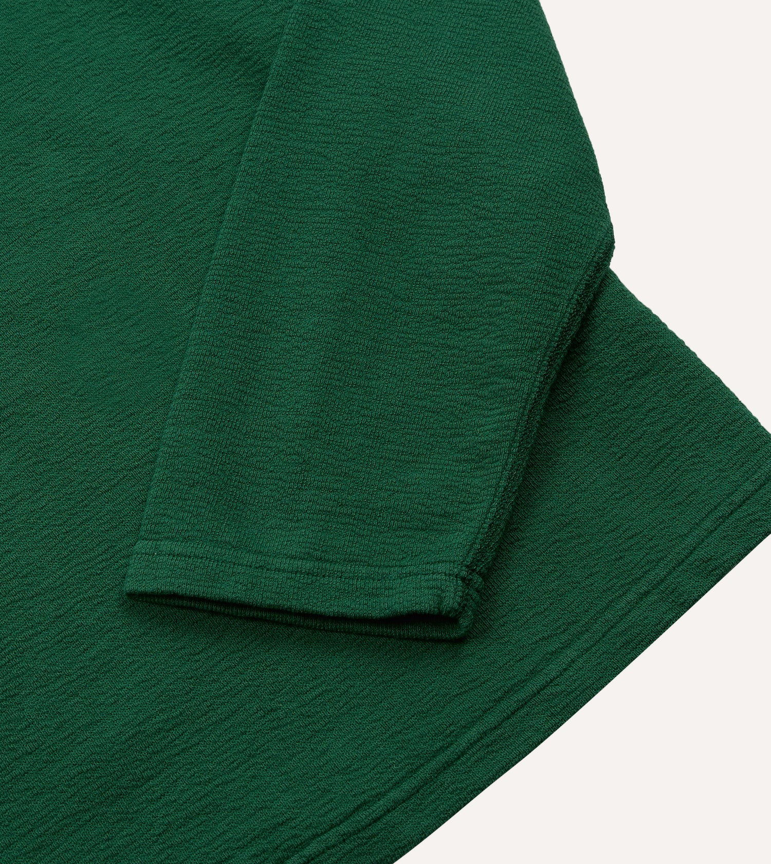 Green ’77’ Appliqué Panelled Cotton Training T-Shirt