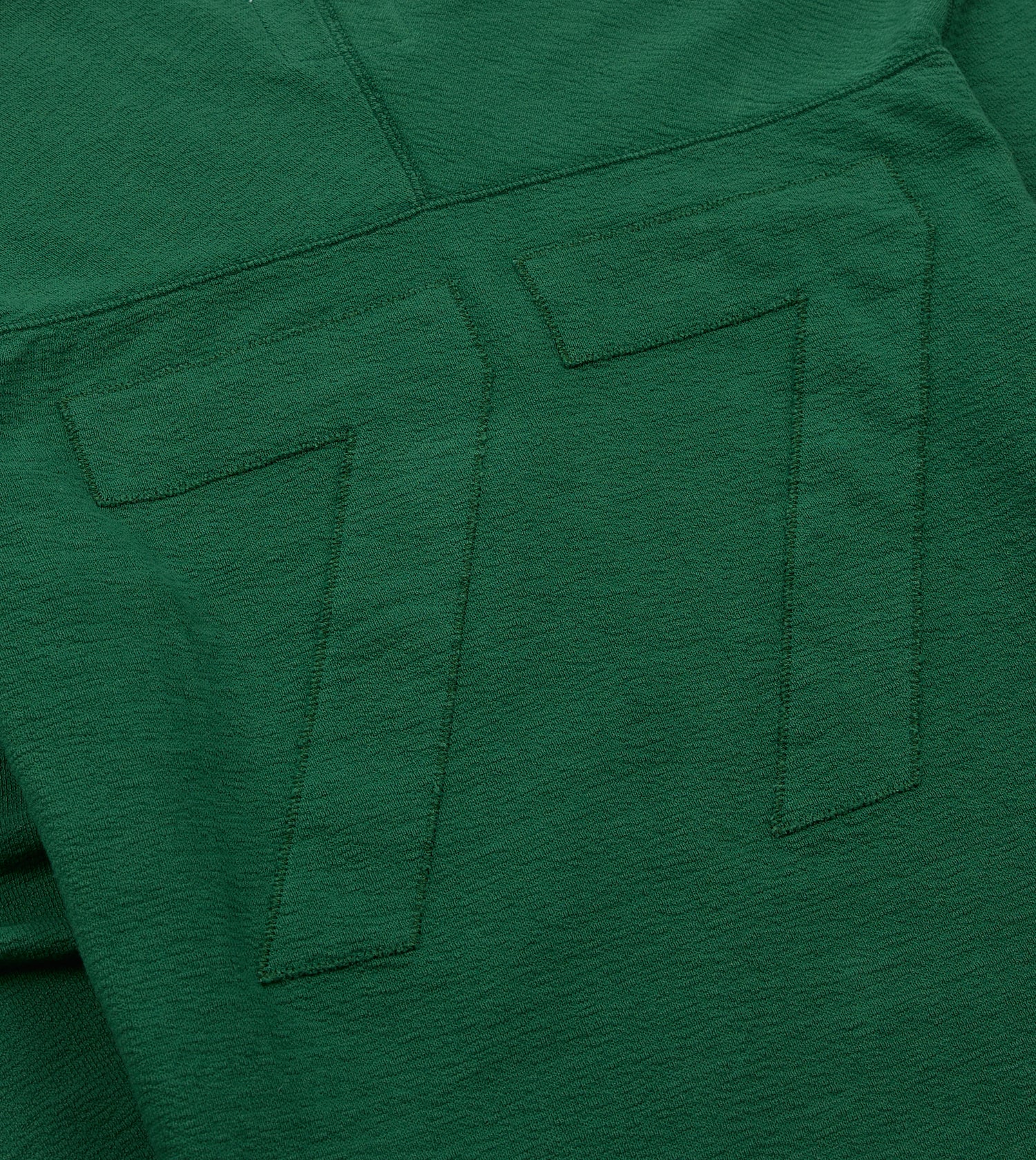 Green ’77’ Appliqué Panelled Cotton Training T-Shirt