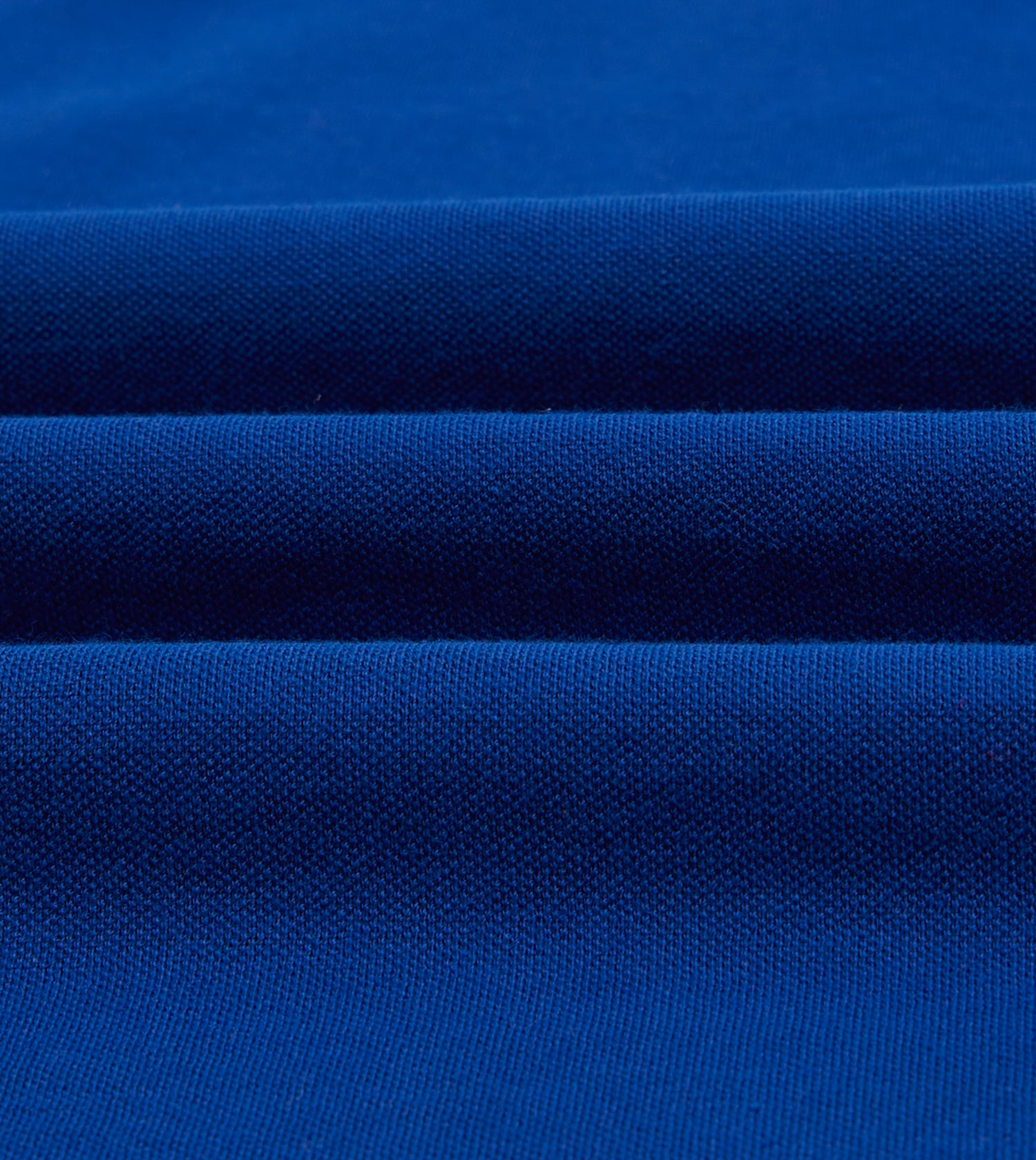 Blue Piqué Cotton Polo Shirt