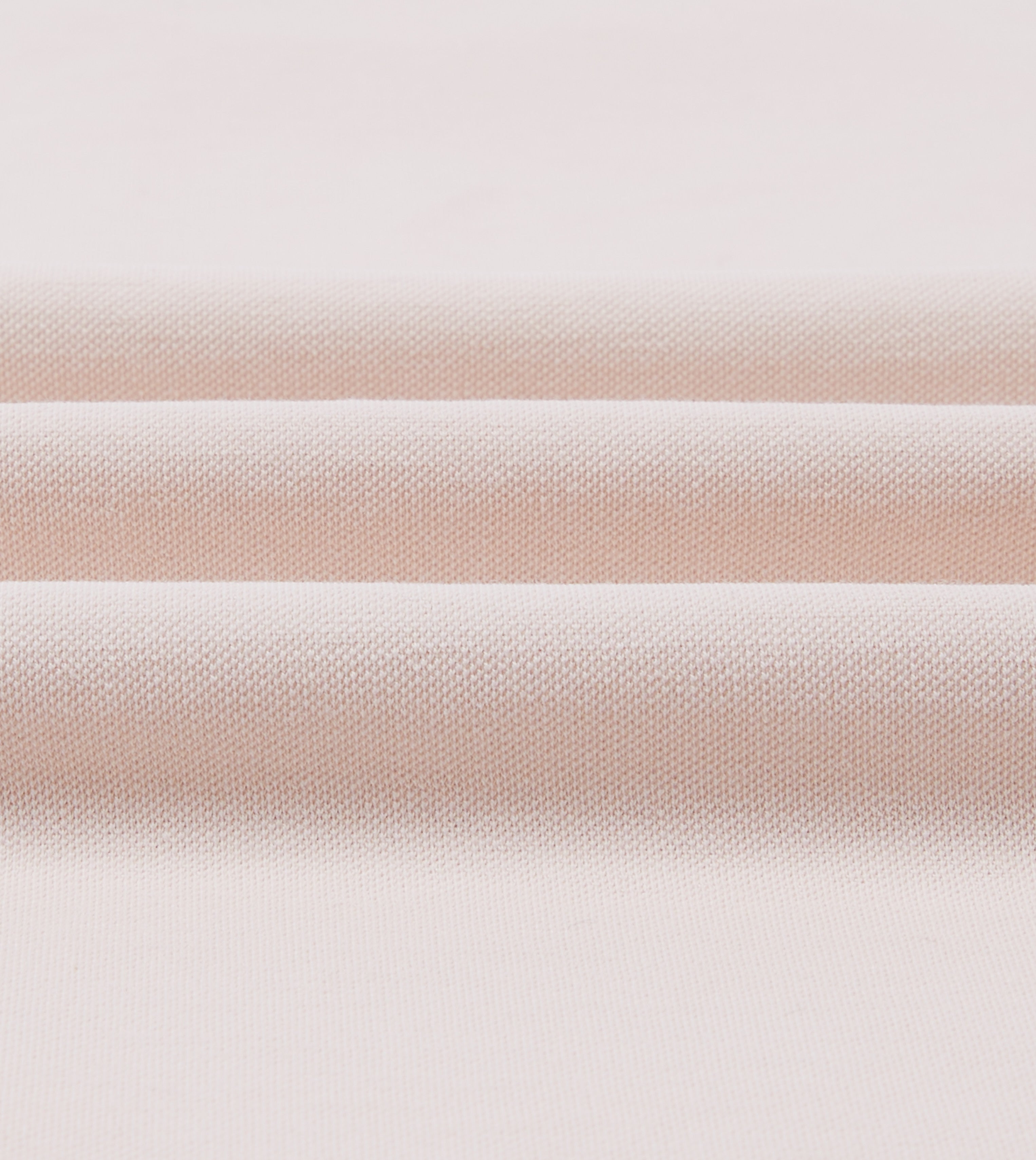 Pink Piqué Cotton Polo Shirt