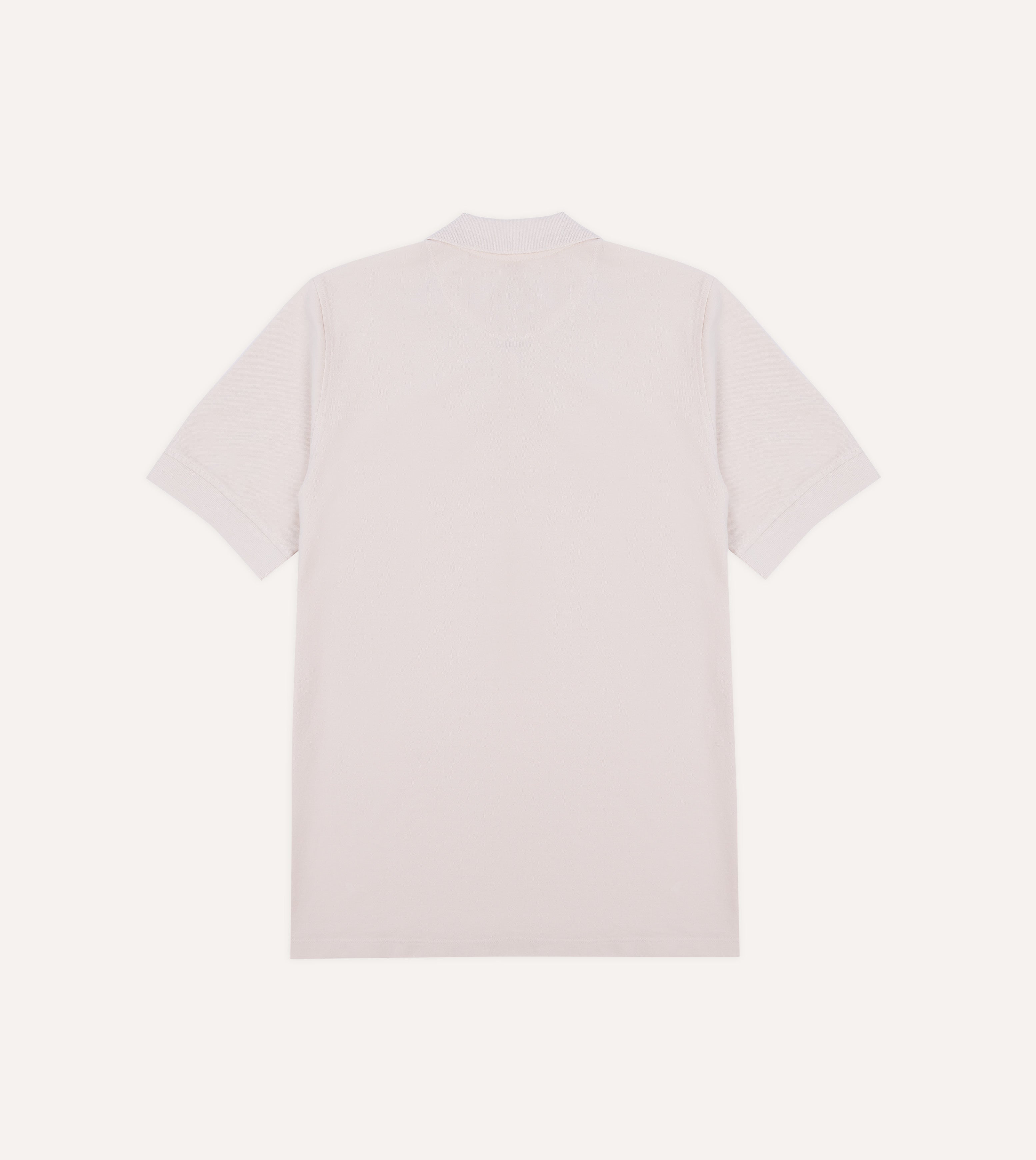 Pink Piqué Cotton Polo Shirt