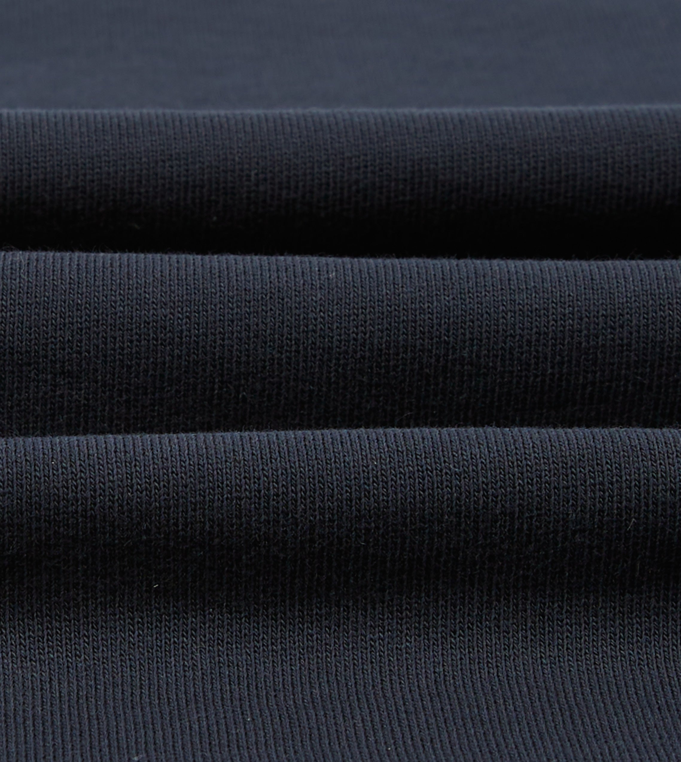 Navy Heavy Cotton Crew Neck Hiking T-Shirt