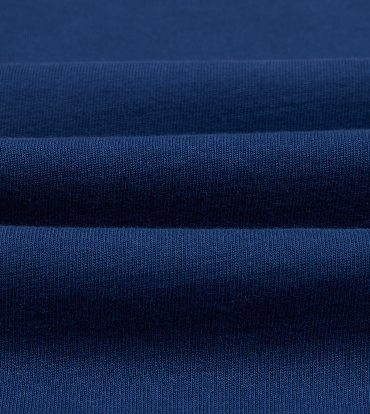 Indigo Dyed Cotton Long-Sleeve Hiking T-Shirt