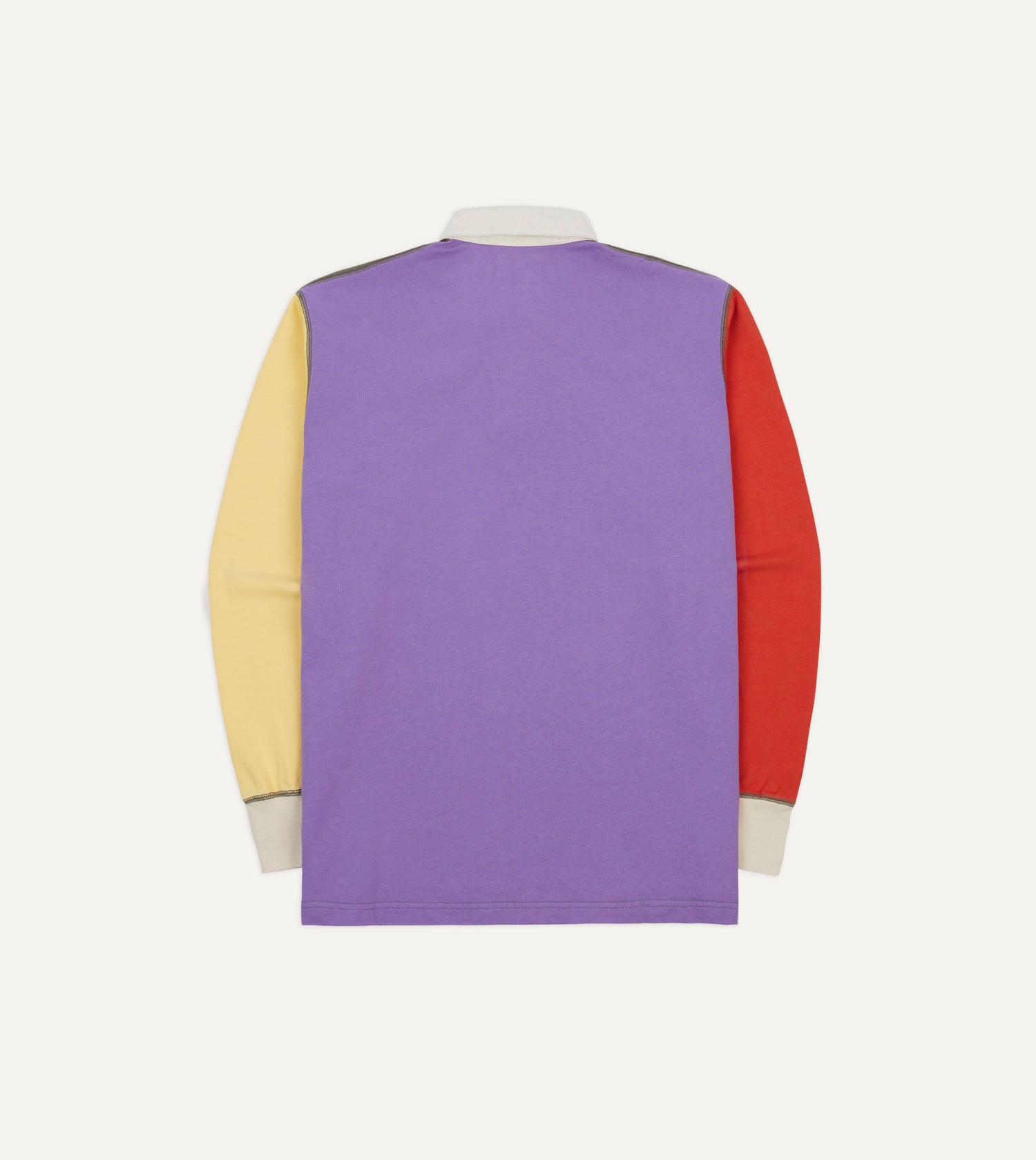 Multi Colourblock Cotton Rugby Shirt