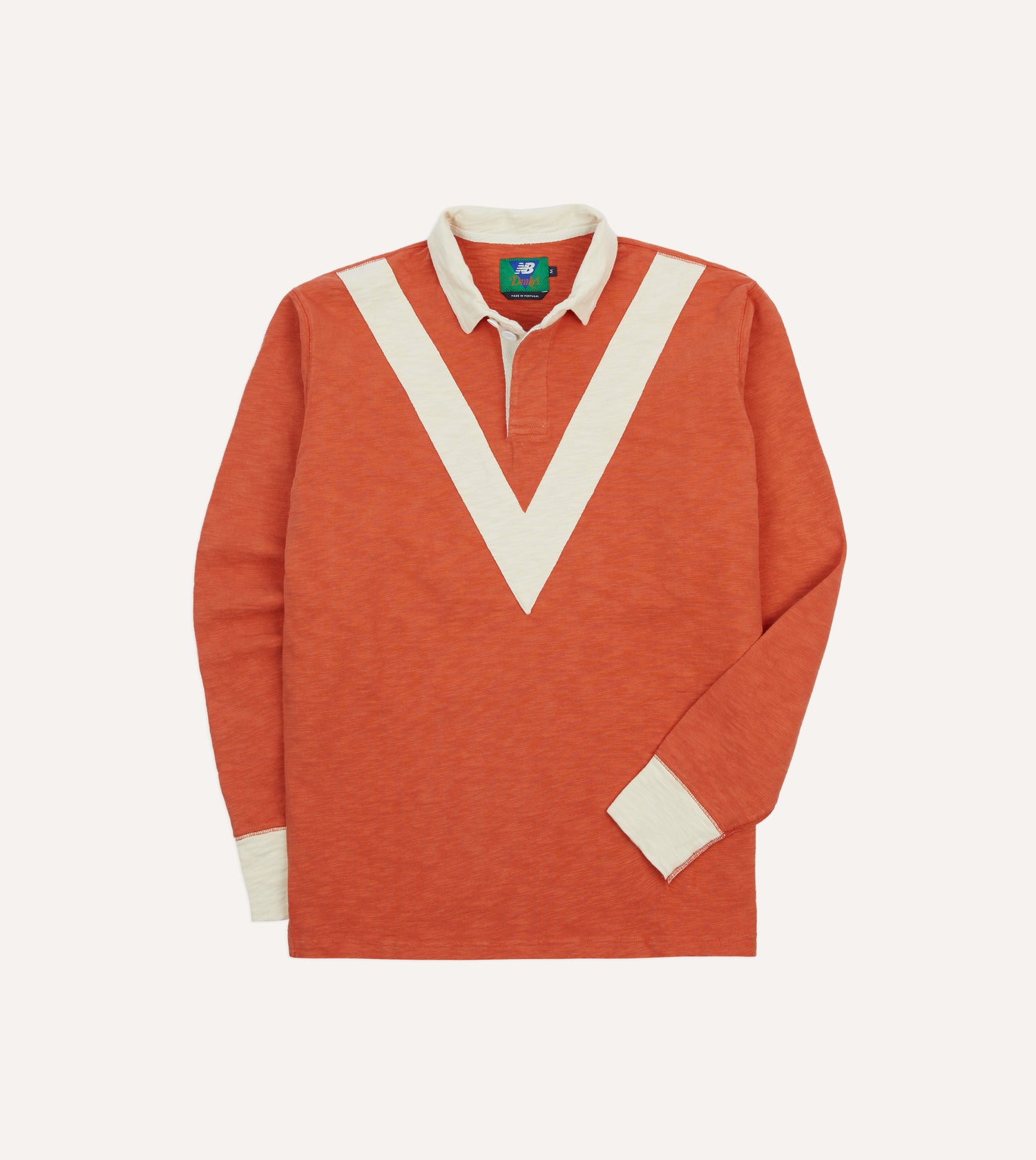 Drake’s and New Balance '77 Flamé Rugby Shirt