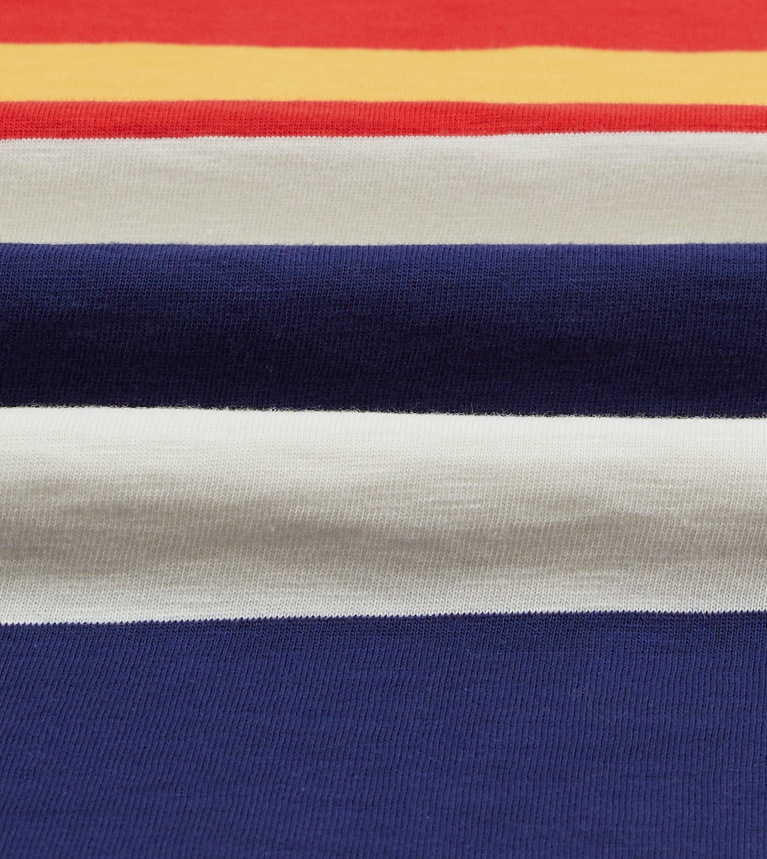 Multi Stripe Flamé Cotton Rugby Shirt