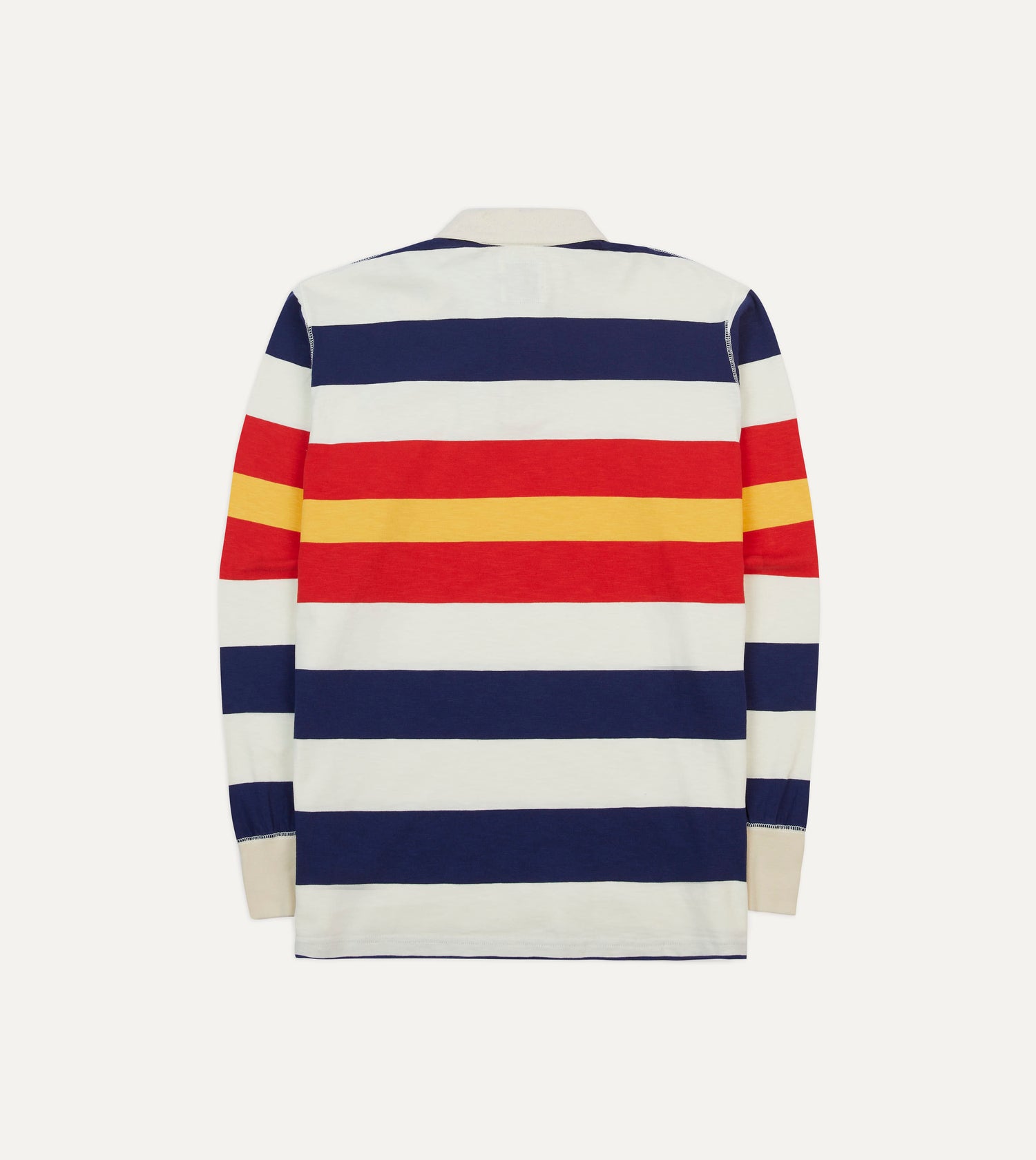 Multi Stripe Flamé Cotton Rugby Shirt