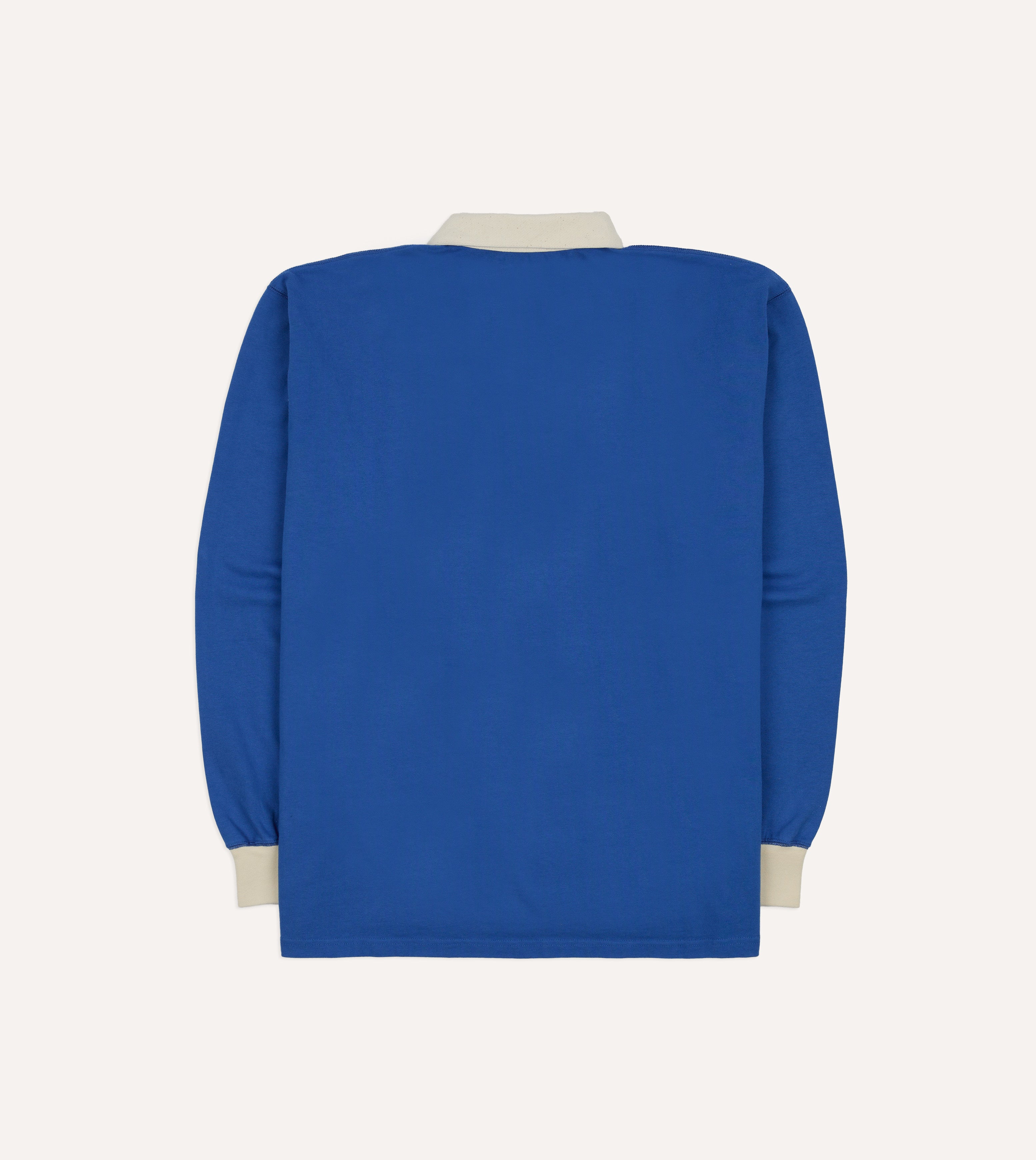 Blue Cotton Rugby Shirt