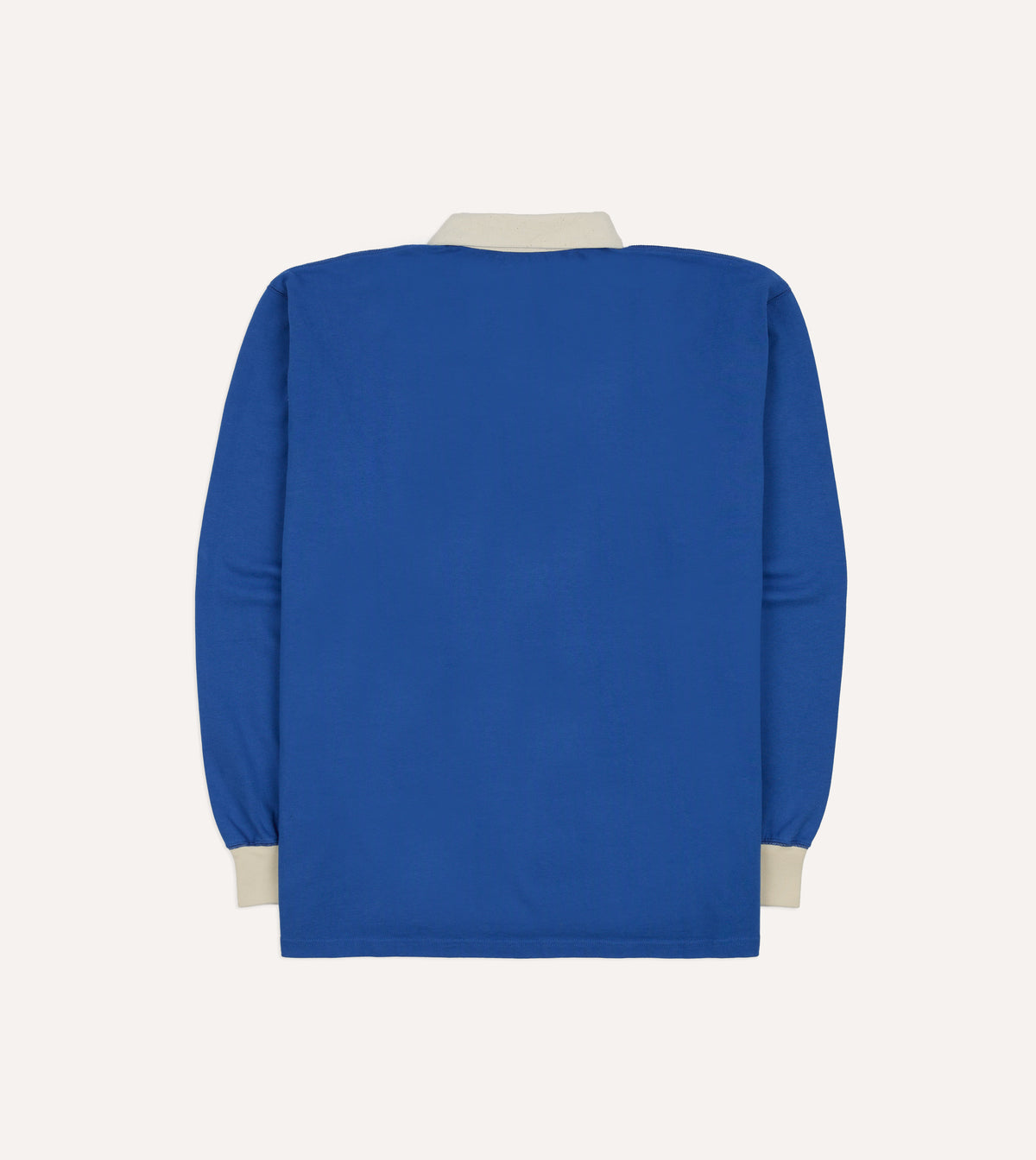 Blue Cotton Rugby Shirt