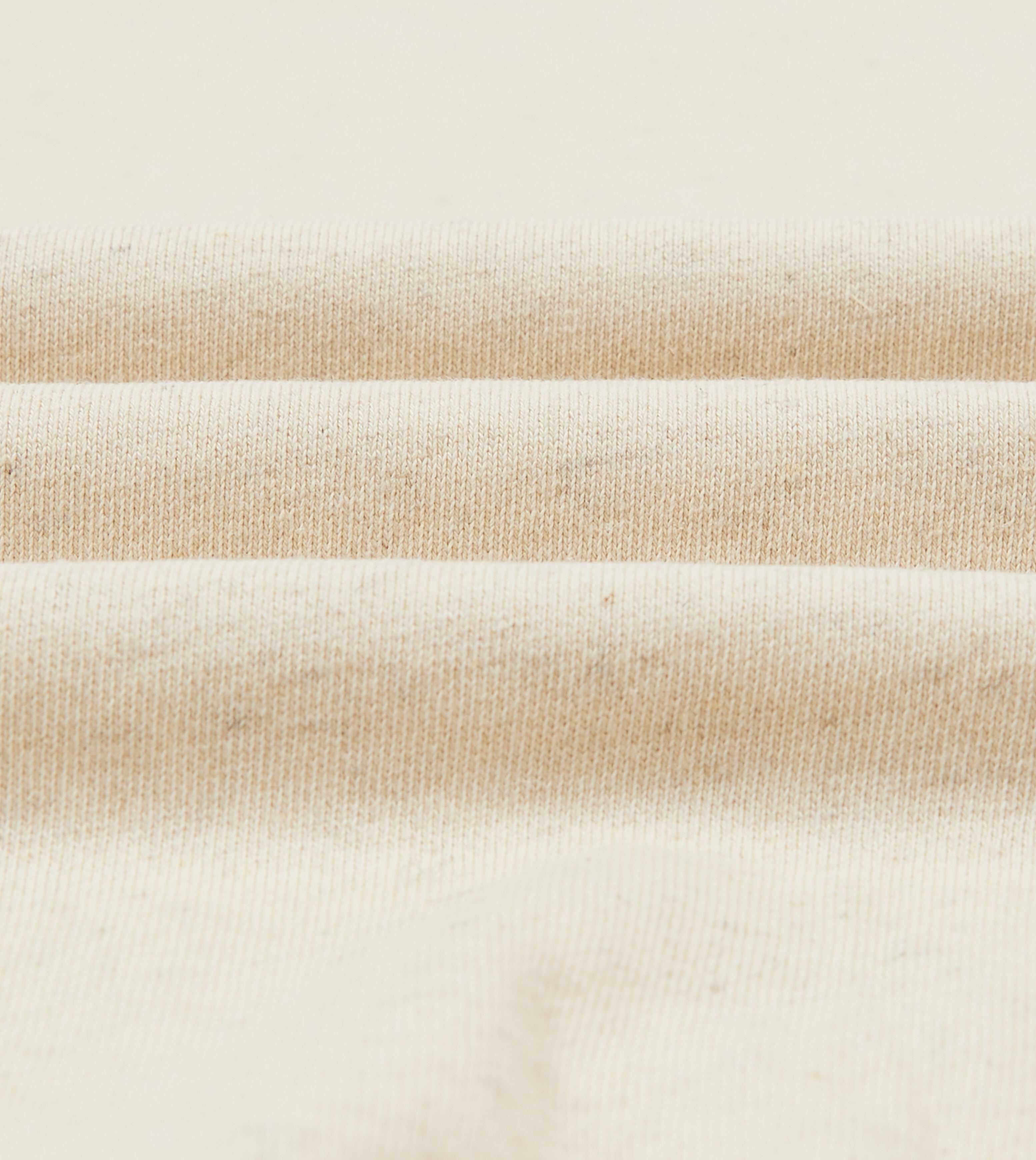 Ecru Cotton-Hemp Sweatshirt