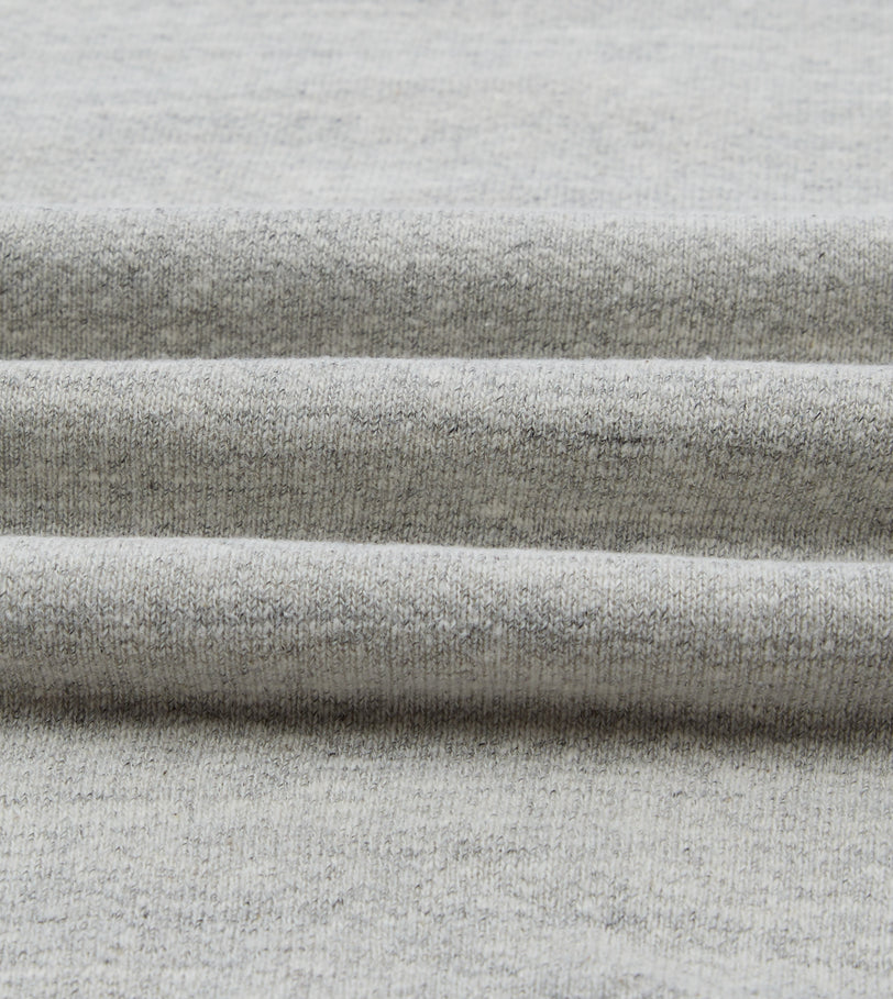 Grey Melange Cotton Sweatshirt