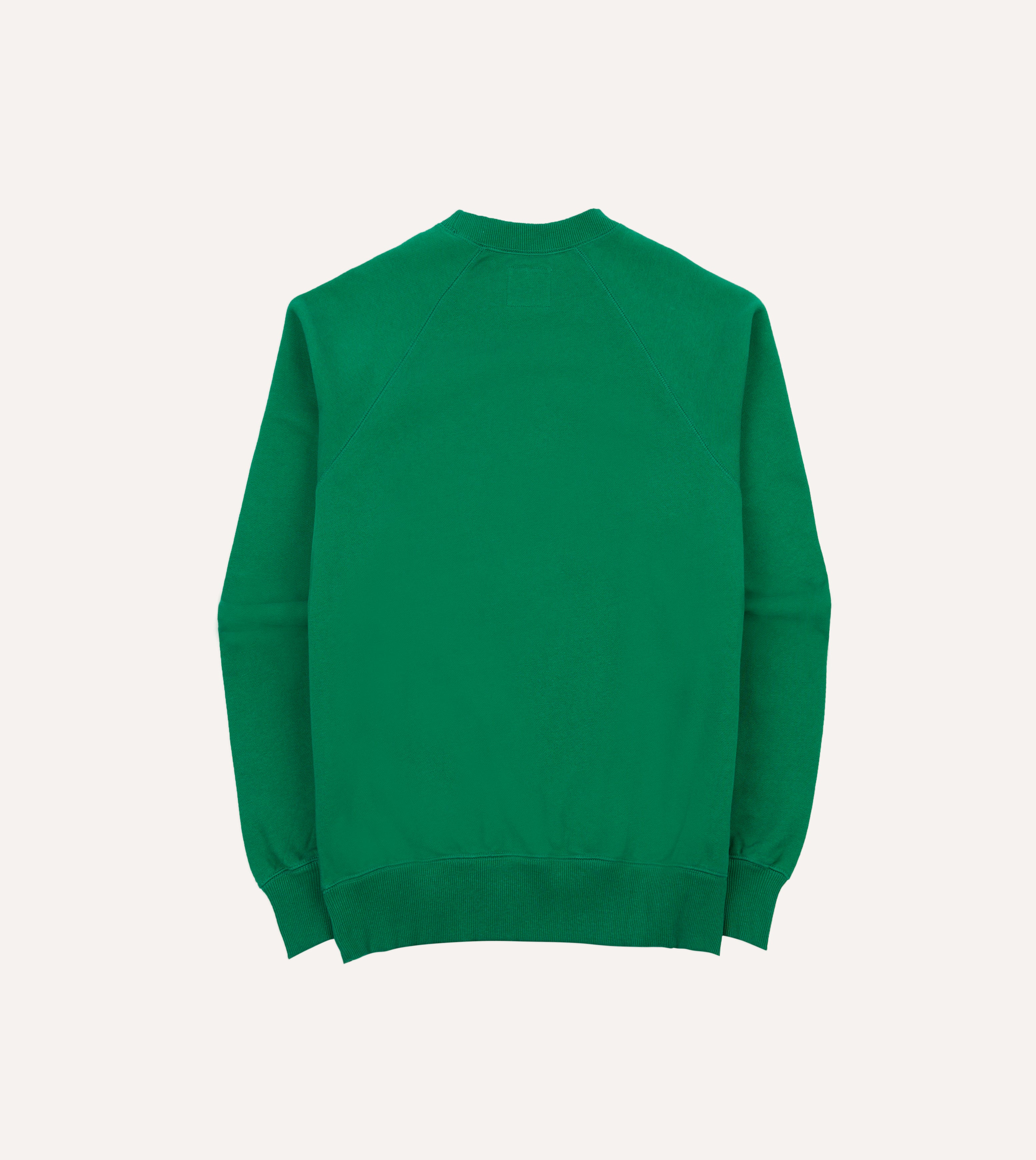 Green Cotton Cashmere Sweatshirt