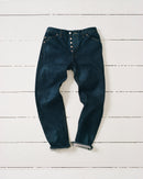 Indigo Rinse 14.2oz Japanese Selvedge Denim Five-Pocket Jeans