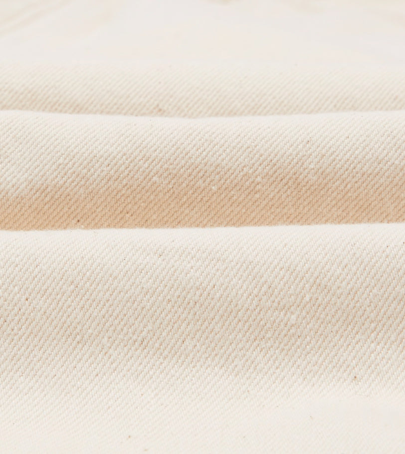 Ecru 13.2oz Denim Five-Pocket Jeans