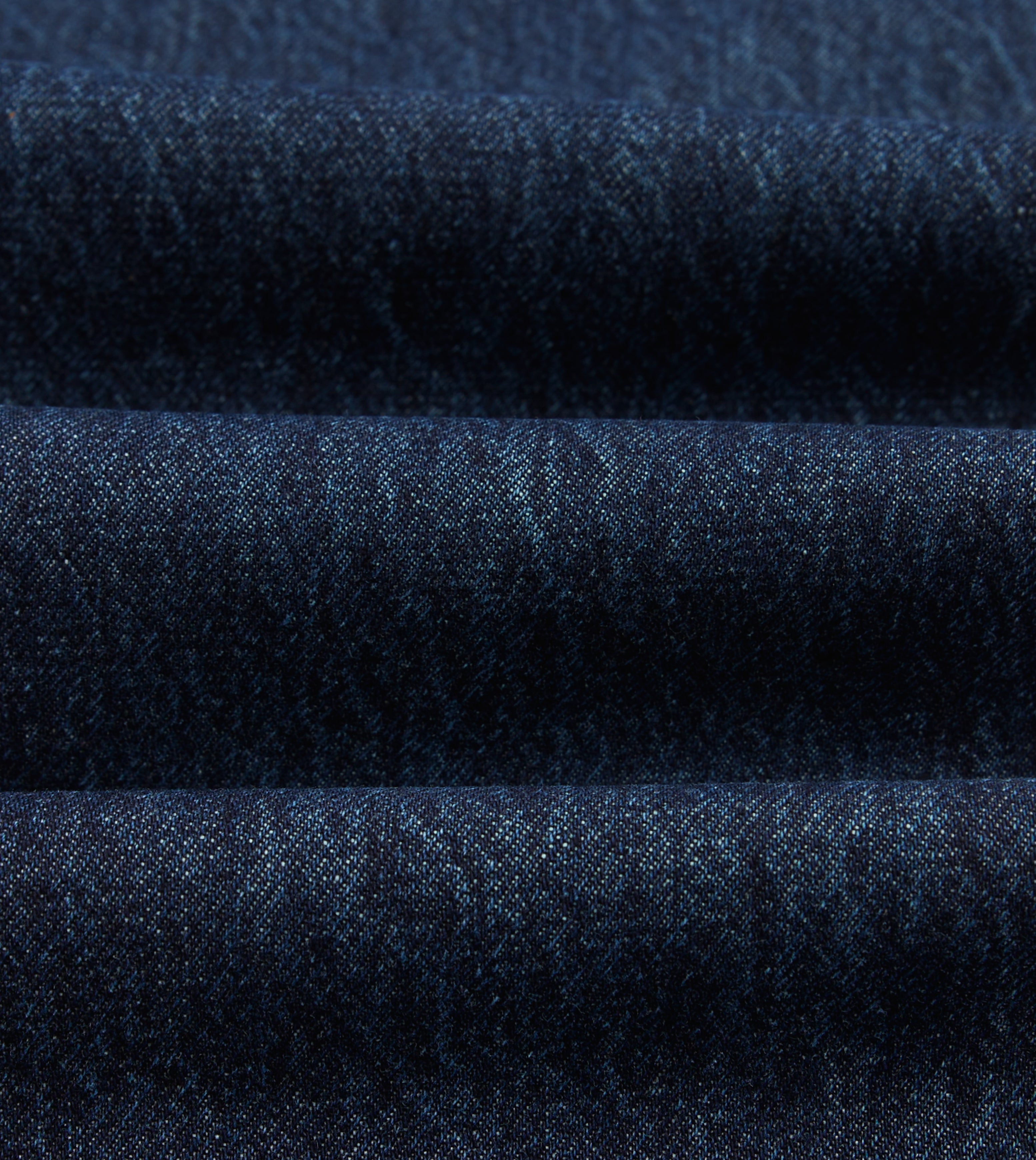 Stone Wash 13.2oz Seamless Denim Five-Pocket Jeans