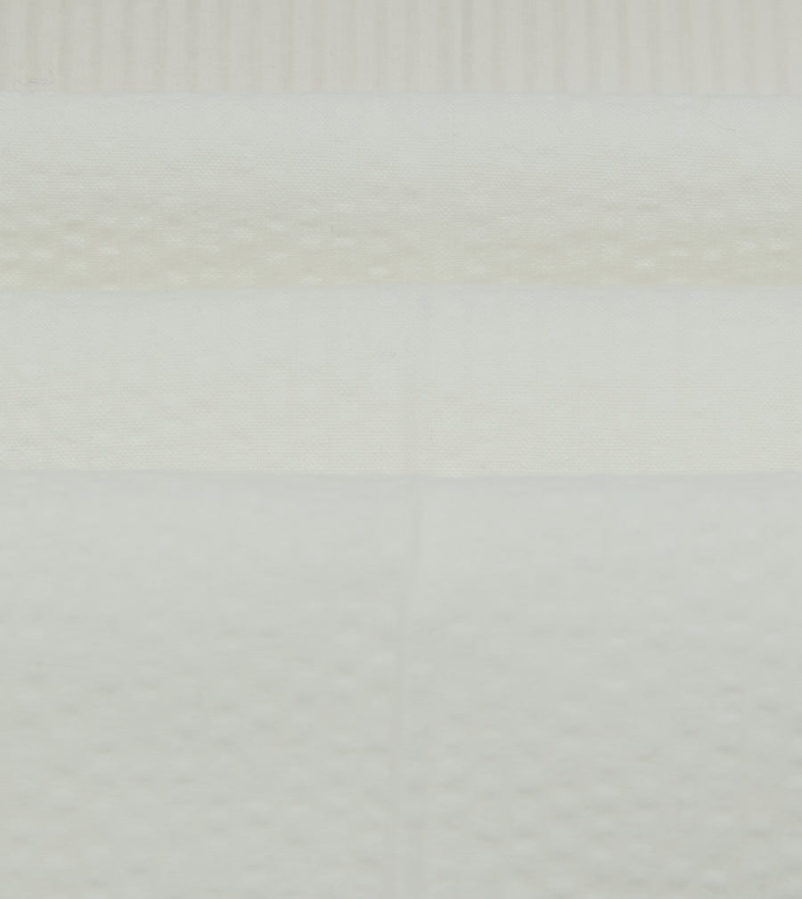 White Seersucker Games Trousers