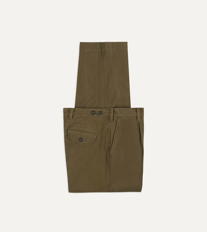 Green Cotton Travel Games Trouser