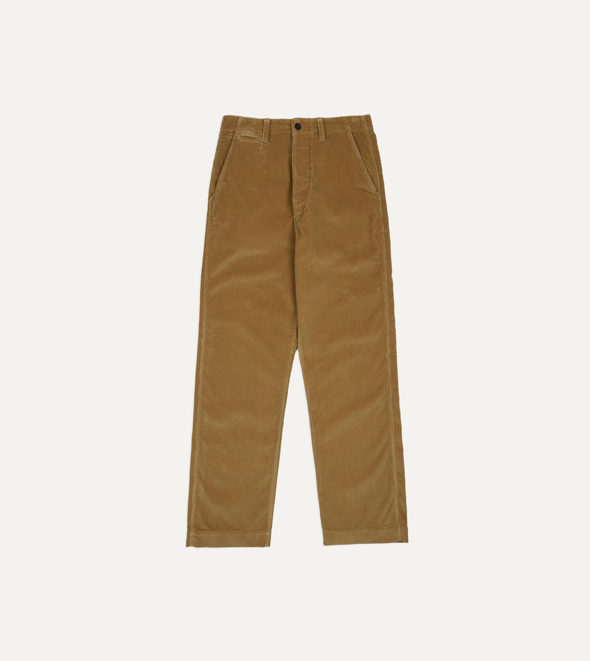 Brown Corduroy Cotton Officer’s Chino