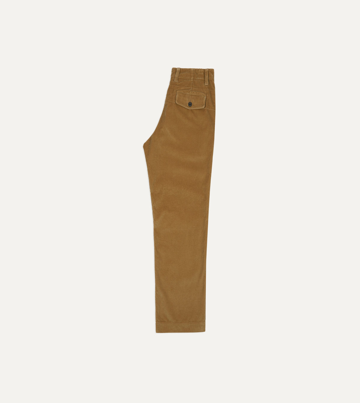 Brown Corduroy Cotton Officer’s Chino