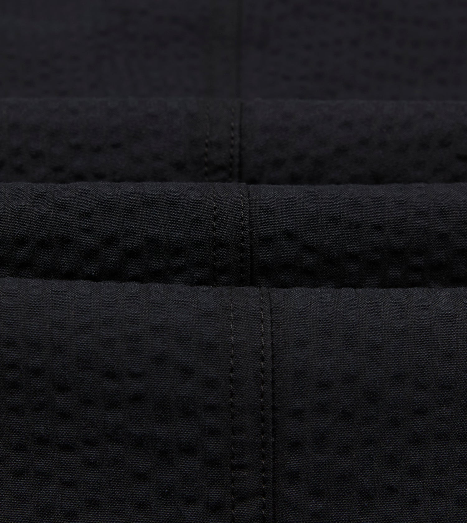 Black Seersucker Games Trousers