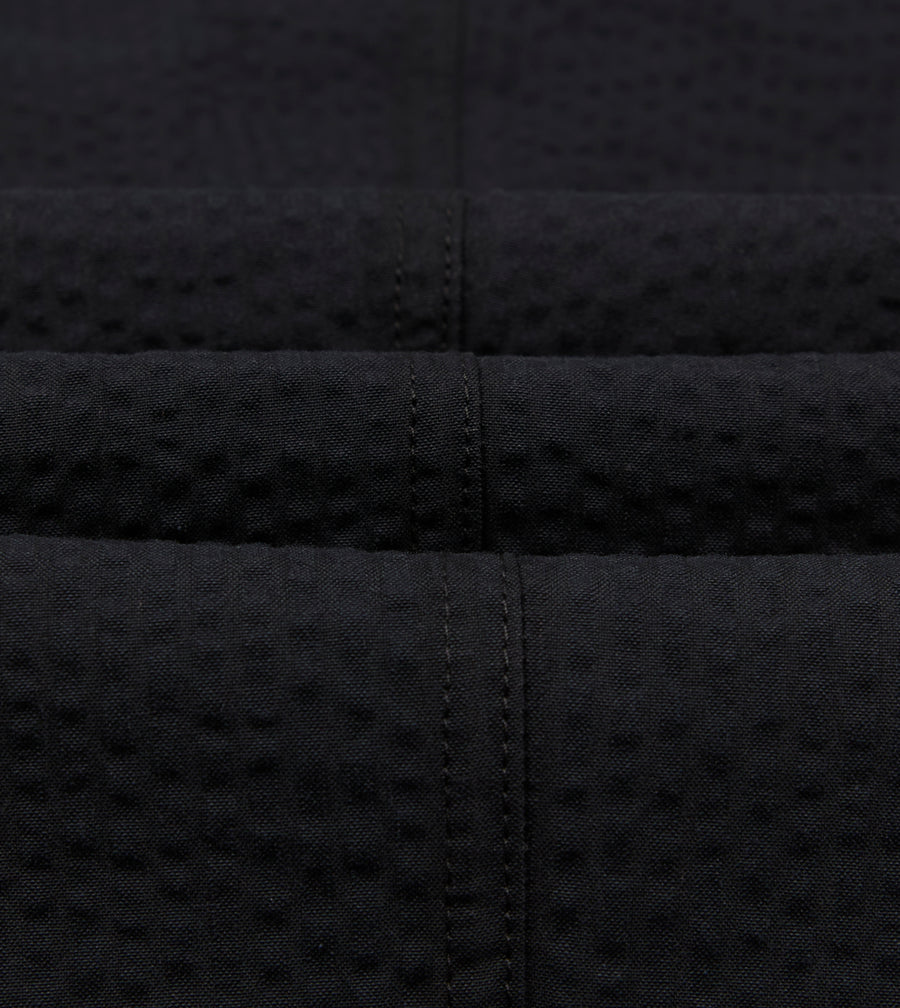 Black Seersucker Games Trousers