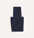 Navy Antique Linen Games Trousers