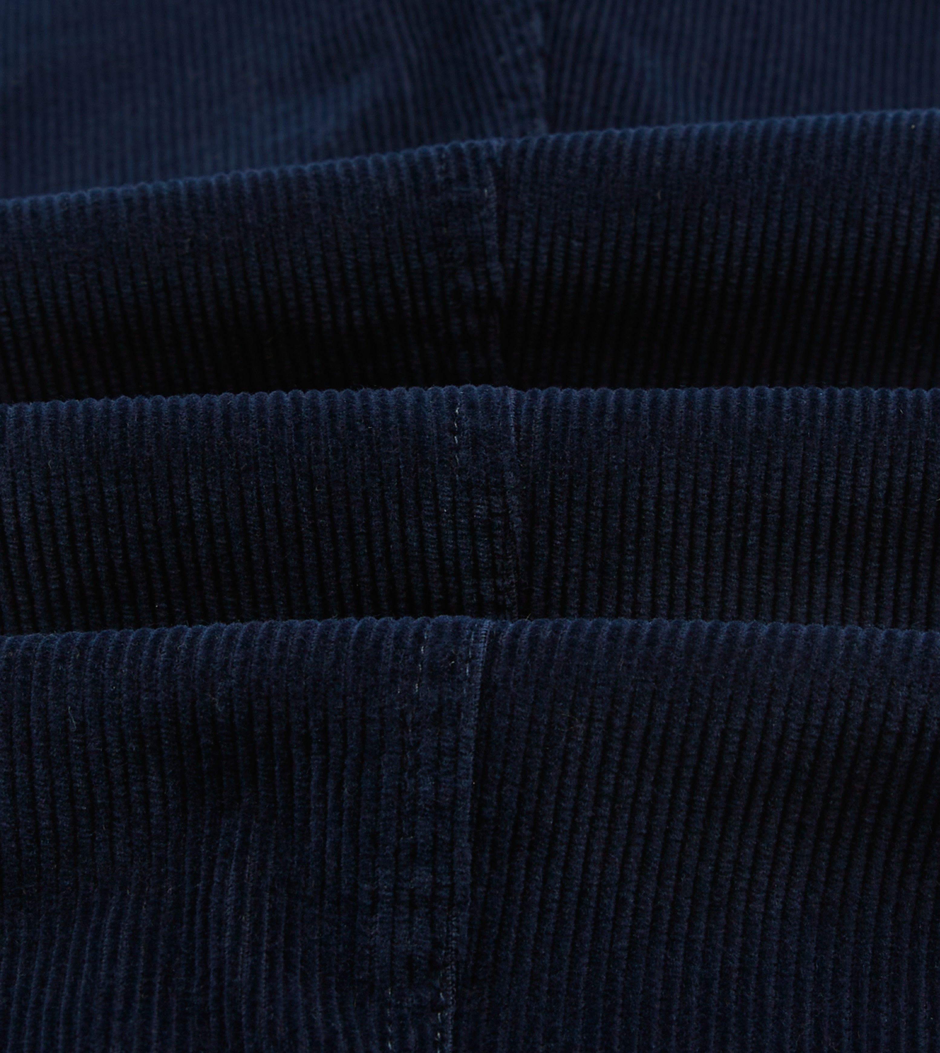 Navy Cotton Corduroy Field Games Trousers