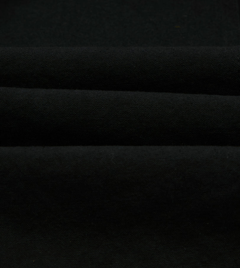 Drake's by A. Levine Black Cotton-Linen Games Trousers