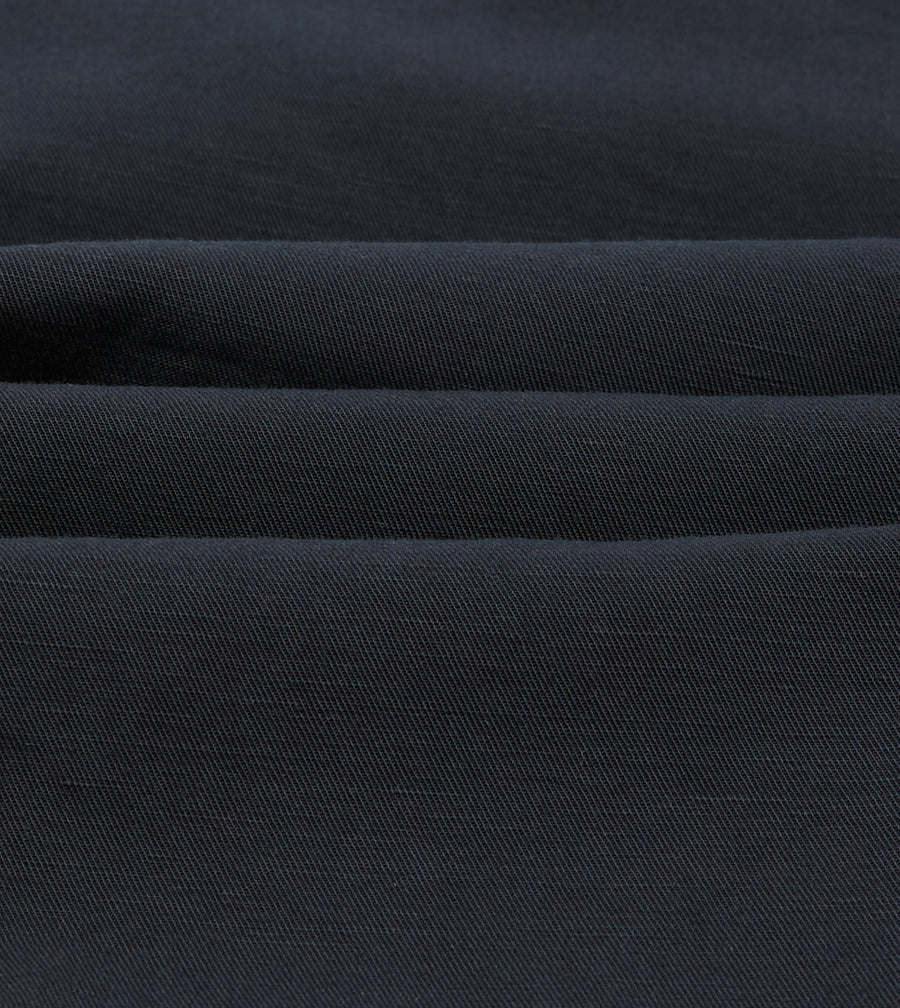 Navy Cotton-Linen Games Trouser